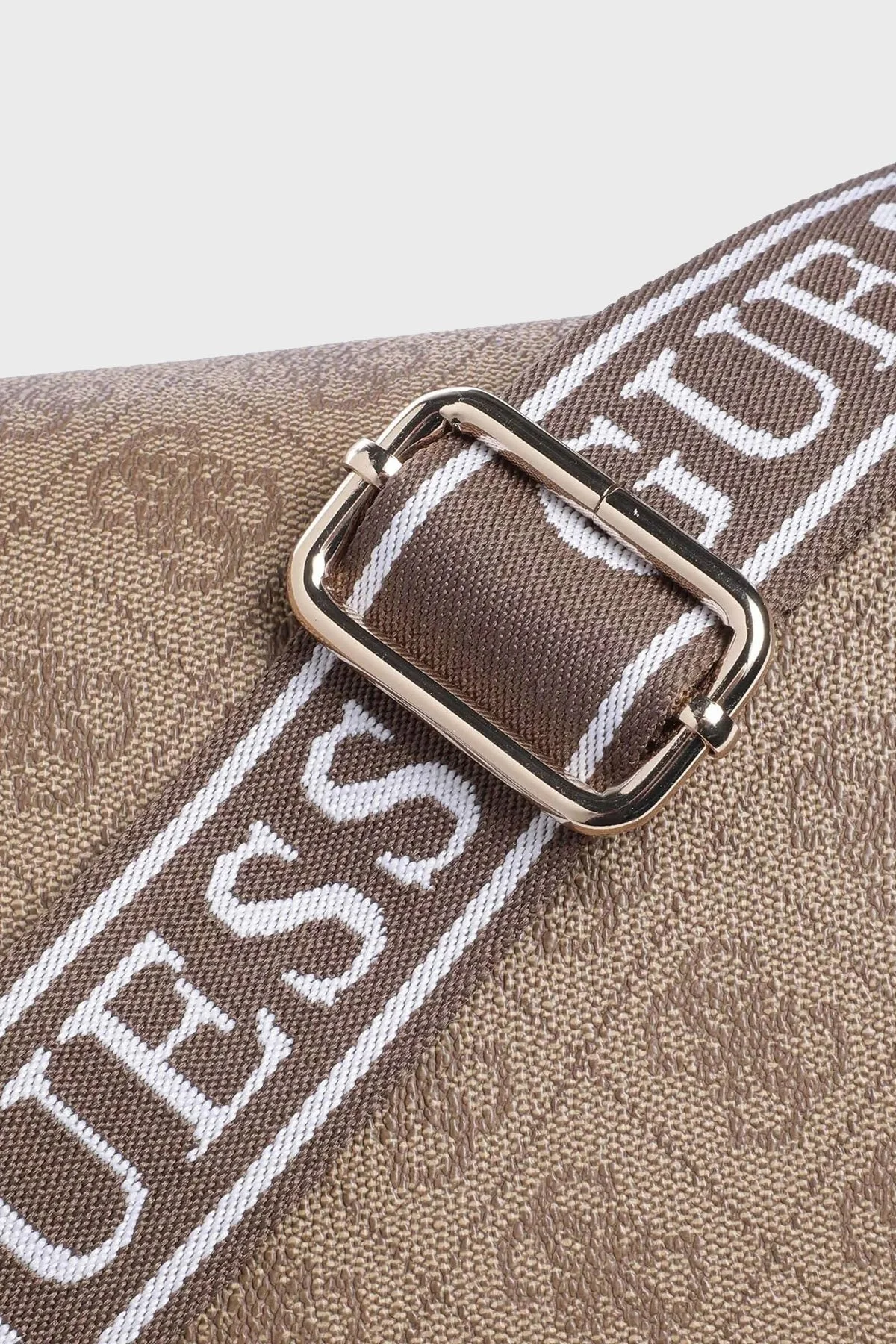 Guess Power Logolu Ayarlanabilir Askılı HWSL9006800 Bayan Çanta HWSL90 06800 LTL KAHVE - 3