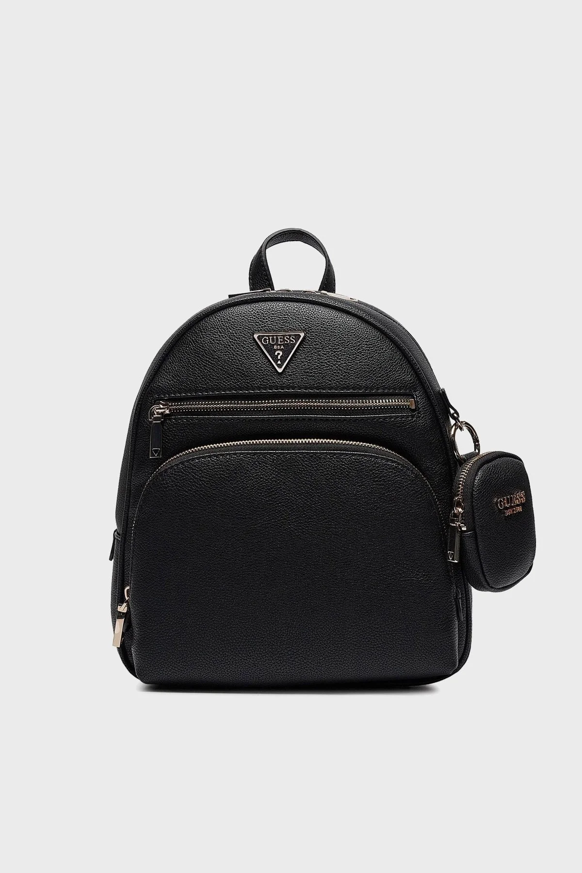 Guess Power Mini Cüzdan Detaylı HWBG9006320 Bayan Sırt Çantası HWBG90 06320 BLA SİYAH - 7