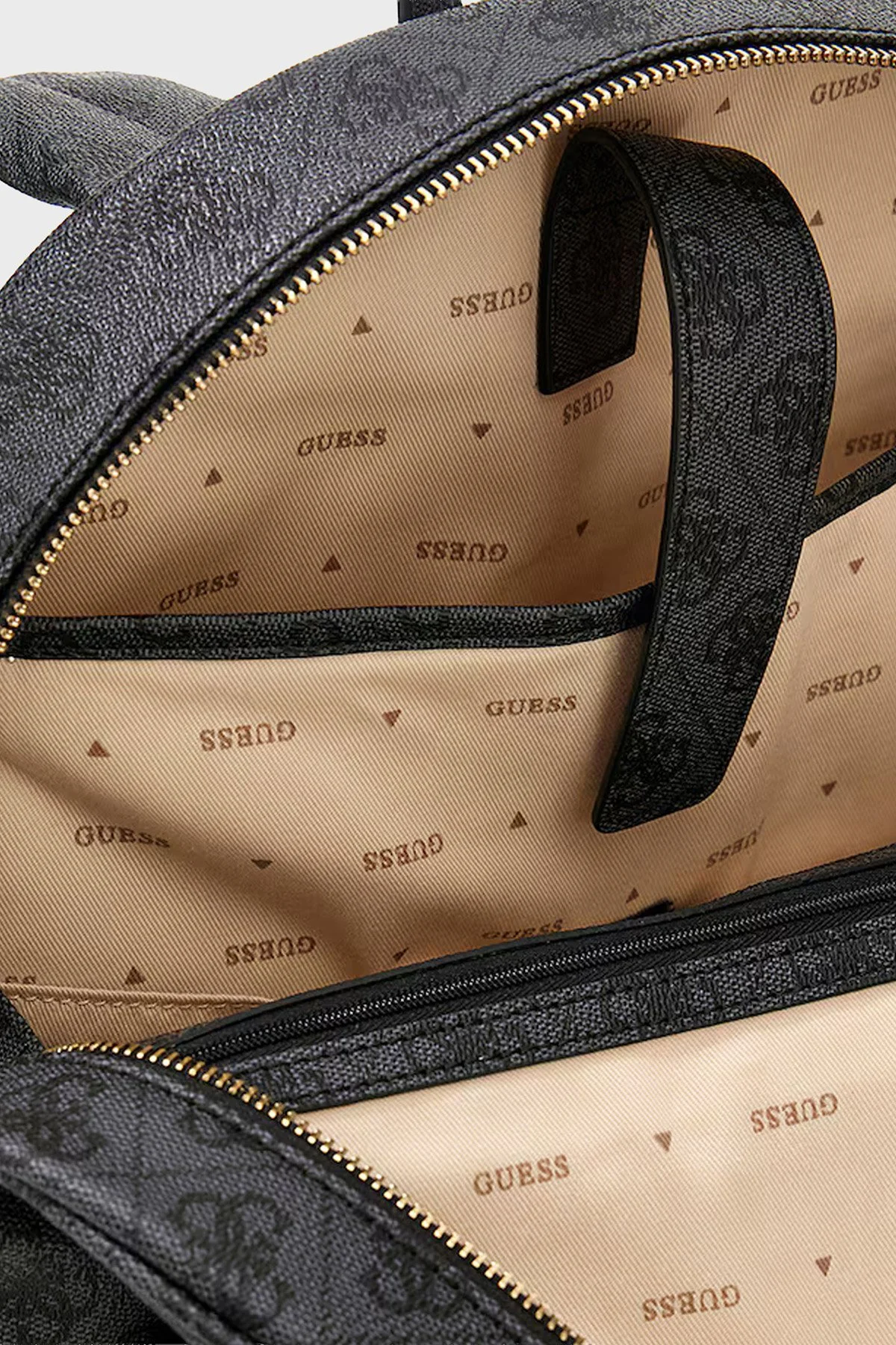 Guess Power Play 4G Logolu Ayarlanabilir Omuz Askılı HWSL7124350 Bayan Sırt Çantası HWSL71 24350 CLO ANTRASİT - 3