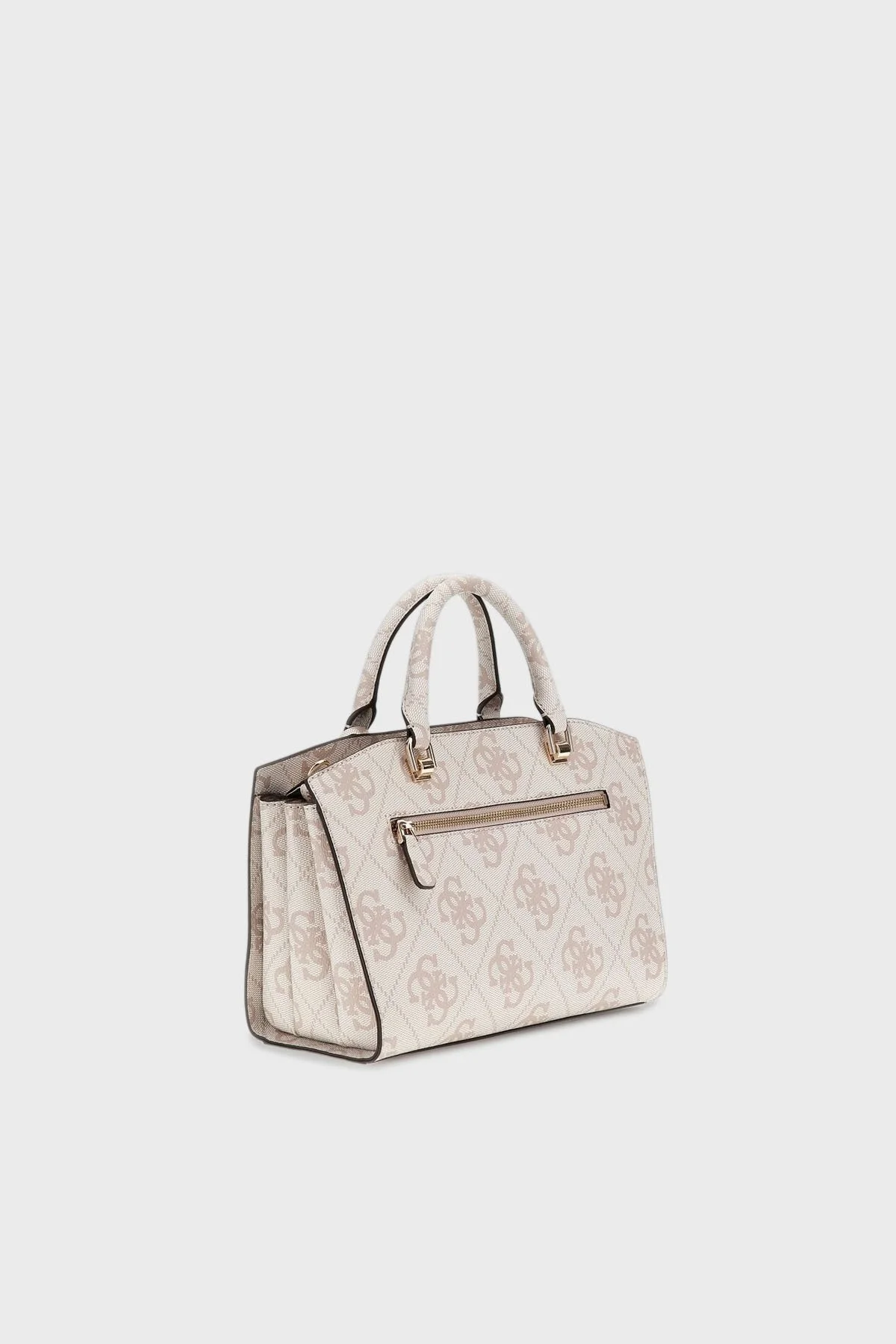 Guess Queensland 4G Logo Baskılı Ayarlanabilir Askılı HWOS9655060 Bayan Çanta HWOS96 55060 DVL PUDRA - 2