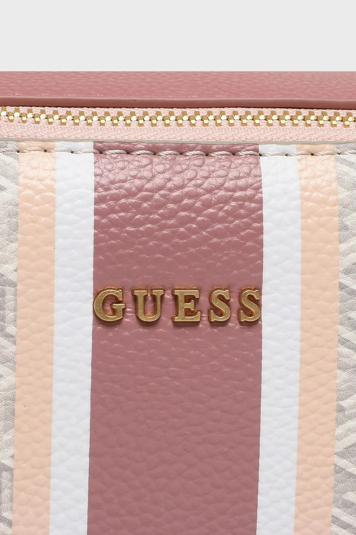 Guess Rainee Logo Desenli Ayarlanabilir Omuz Askılı Bayan Çanta HWSA9003140 ILR BEJ - 5