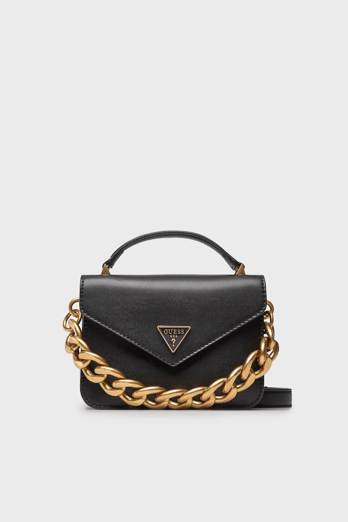 Guess Retour Logolu Çıkarılabilir Omuz Askılı Bayan Çanta HWVB8664780 BLA SİYAH - 1