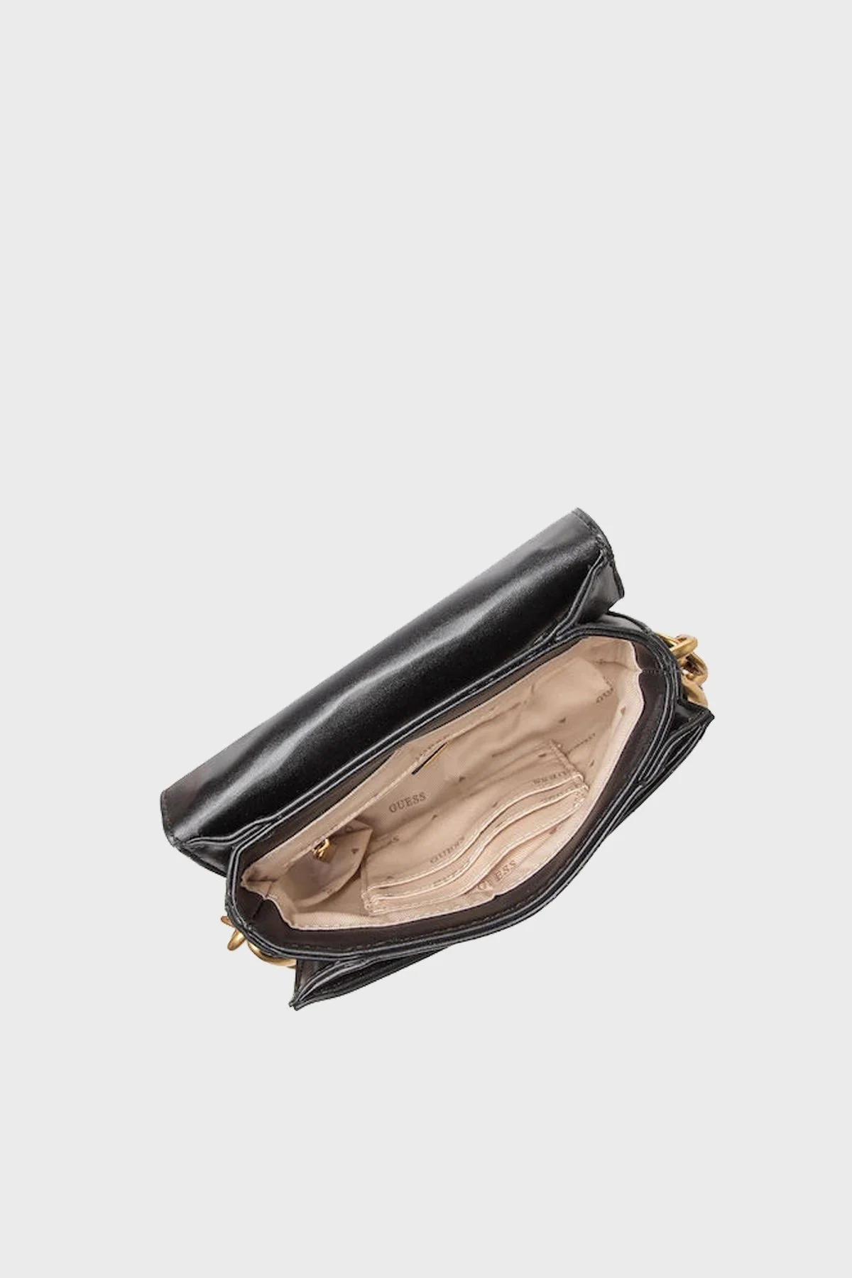 Guess Retour Logolu Çıkarılabilir Omuz Askılı Bayan Çanta HWVB8664780 BLA SİYAH - 3