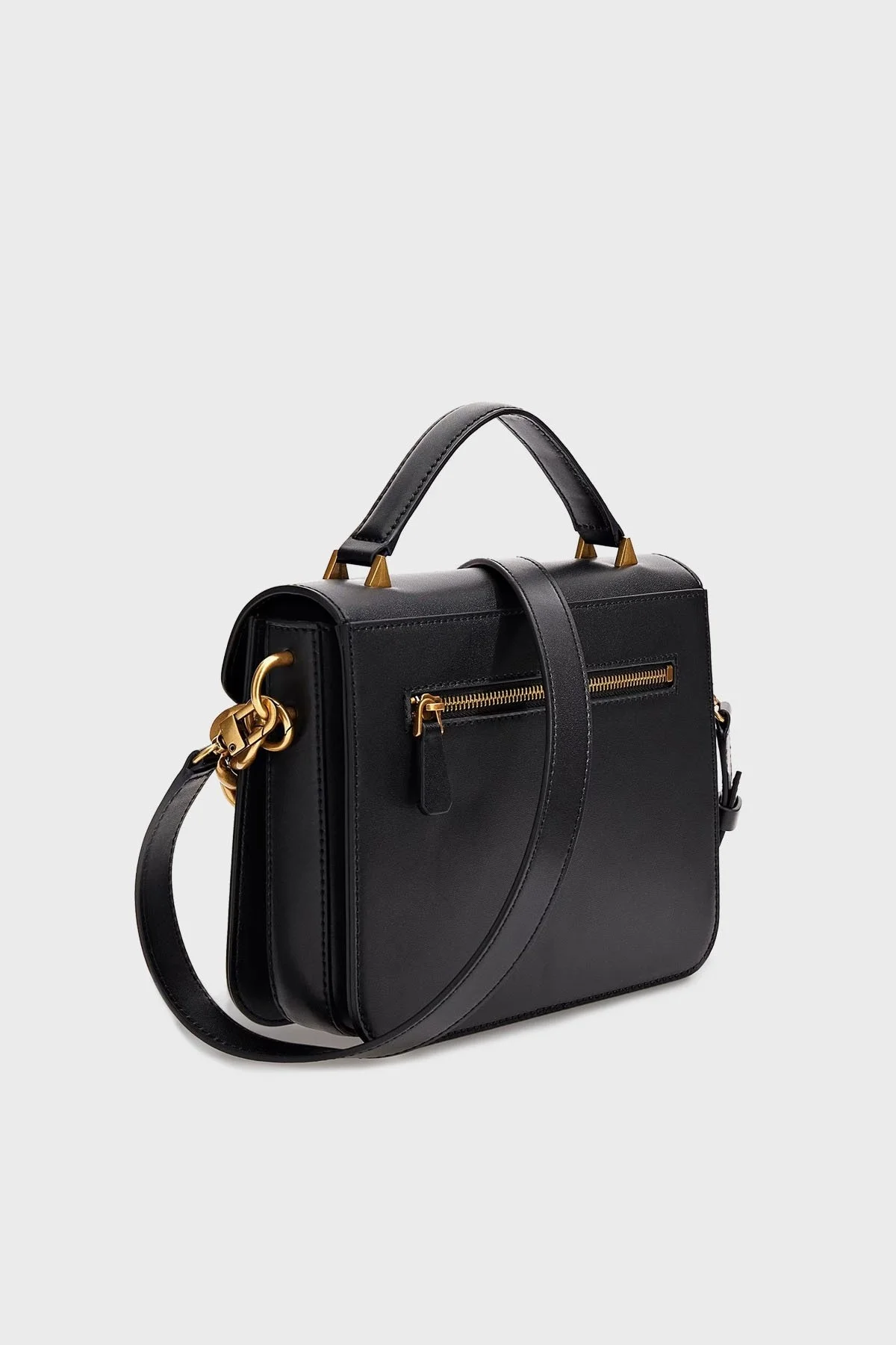 Guess Retour Zincir Detaylı Çıkarılabilir Askılı Bayan Çanta HWVB8664200 BLA SİYAH - 4