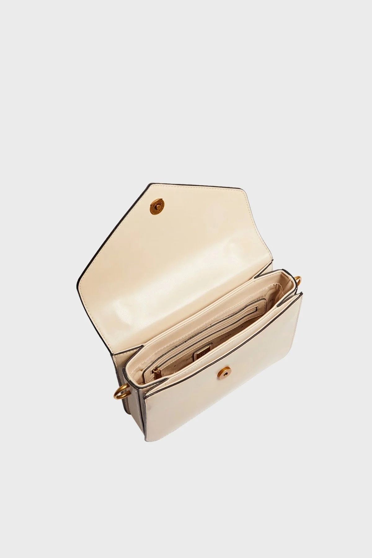 Guess Retour Zincir Detaylı Çıkarılabilir Askılı Bayan Çanta HWVB8664200 LGR BEJ - 5