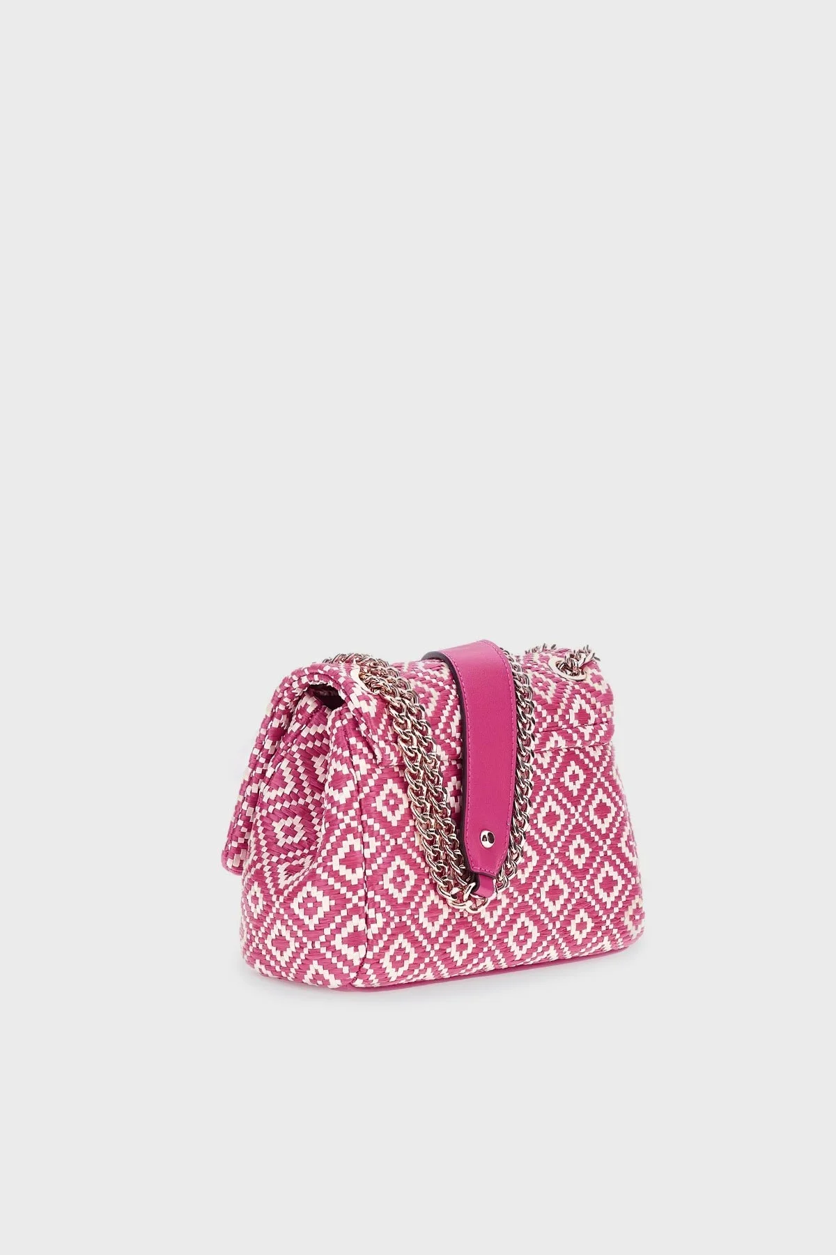 Guess Rianee Logolu Zincir Askılı HWWR9228210 Bayan Çanta HWWR9228210 WAT FUŞYA - 2
