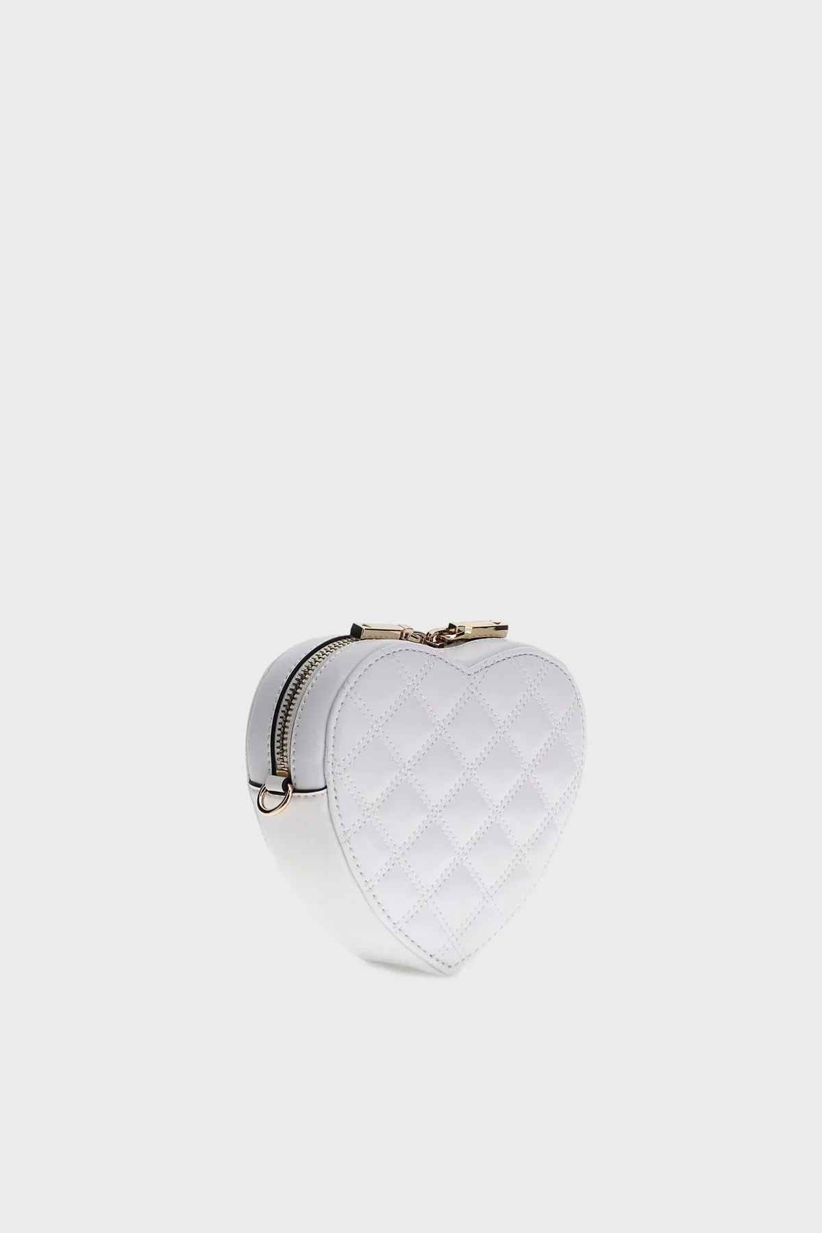 Guess Rianee Zincir Askılı Kalp Desenli HWQG9236770 Bayan Çanta HWQG9236770 WHI BEYAZ - 2