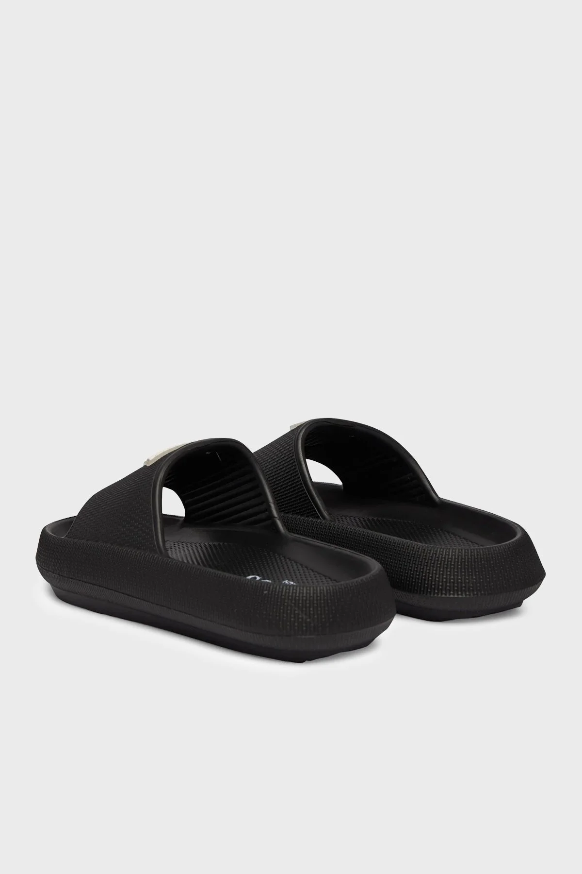 Guess Rubber Logolu E6GZ19WG5X0 Bayan Terlik E6GZ19 WG5X0 JBLK SİYAH - 4