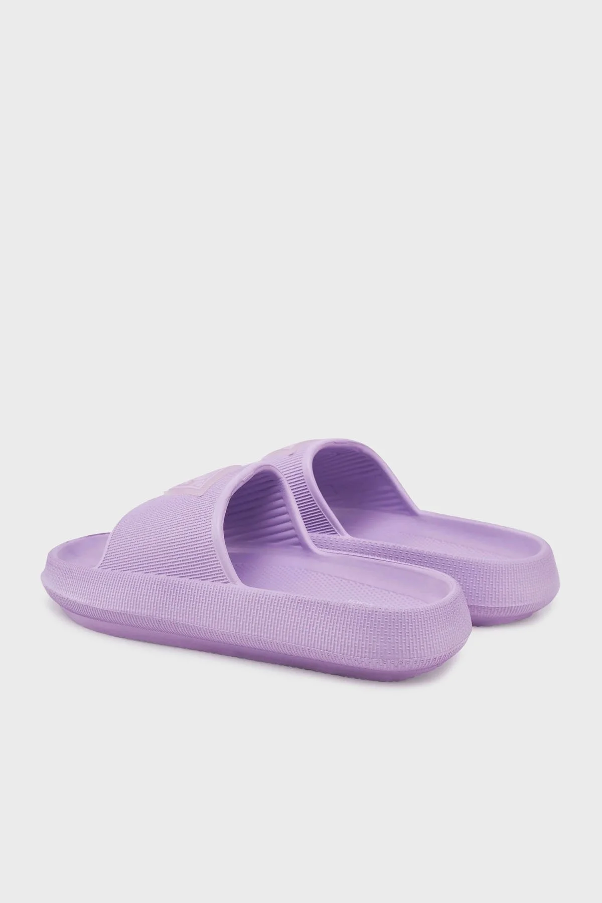 Guess Rubber Logolu Plaj E4GZ27WG5X0 Bayan Terlik E4GZ27 WG5X0 A405 LİLA - 3