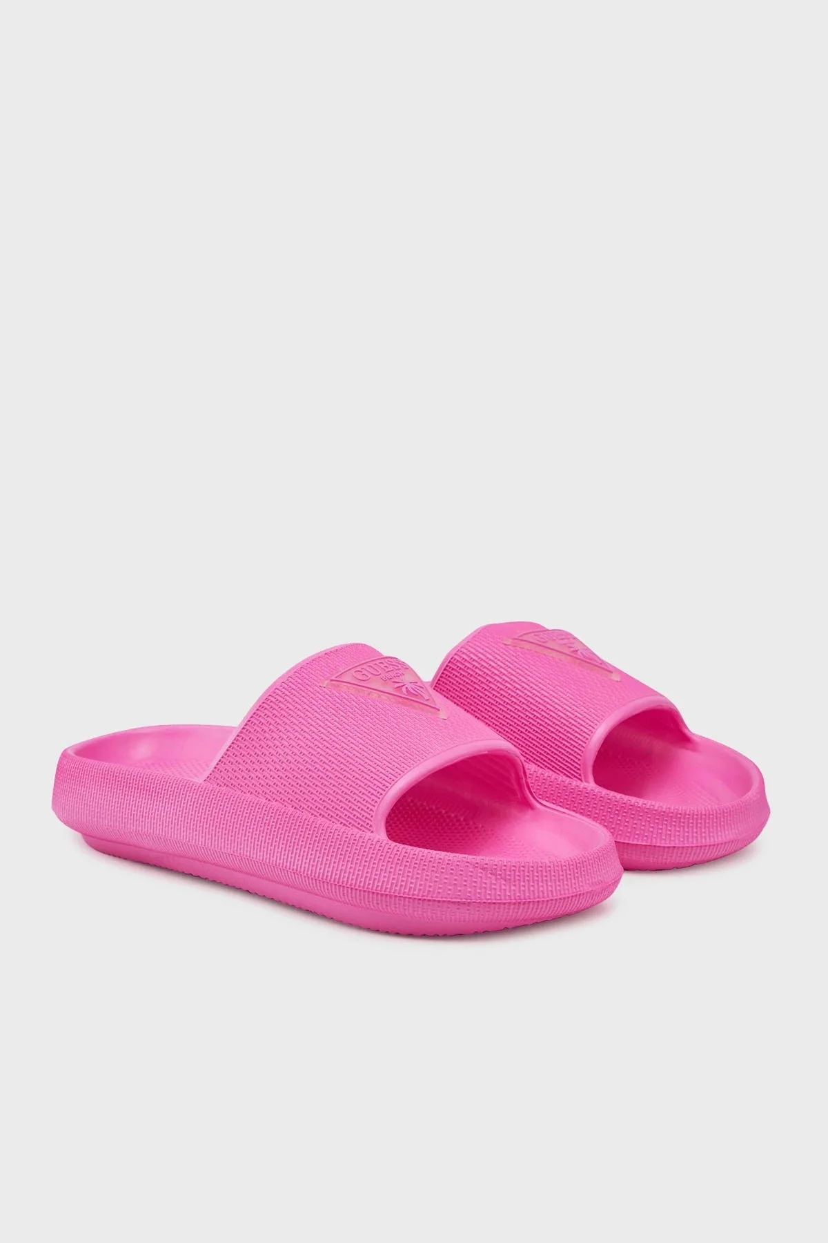 Guess Rubber Logolu Plaj E4GZ27WG5X0 Bayan Terlik E4GZ27 WG5X0 F45D PEMBE - 8