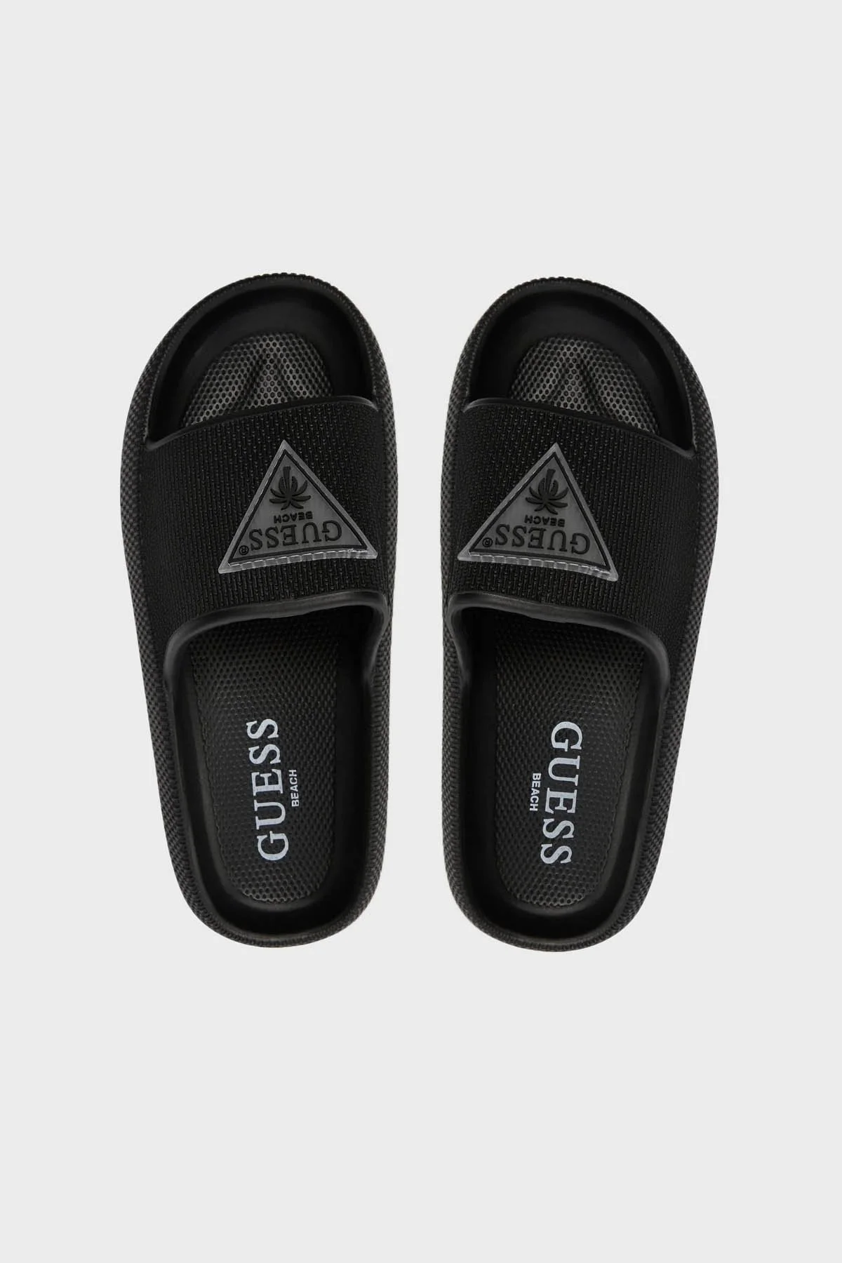 Guess Rubber Logolu Plaj E4GZ27WG5X0 Bayan Terlik E4GZ27 WG5X0 JBLK SİYAH - 6