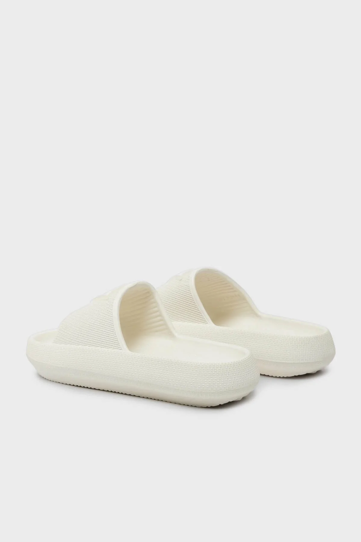 Guess Rubber Logolu Plaj E4GZ27WG5X0 Bayan Terlik E4GZ27 WG5X0 MLK EKRU - 10