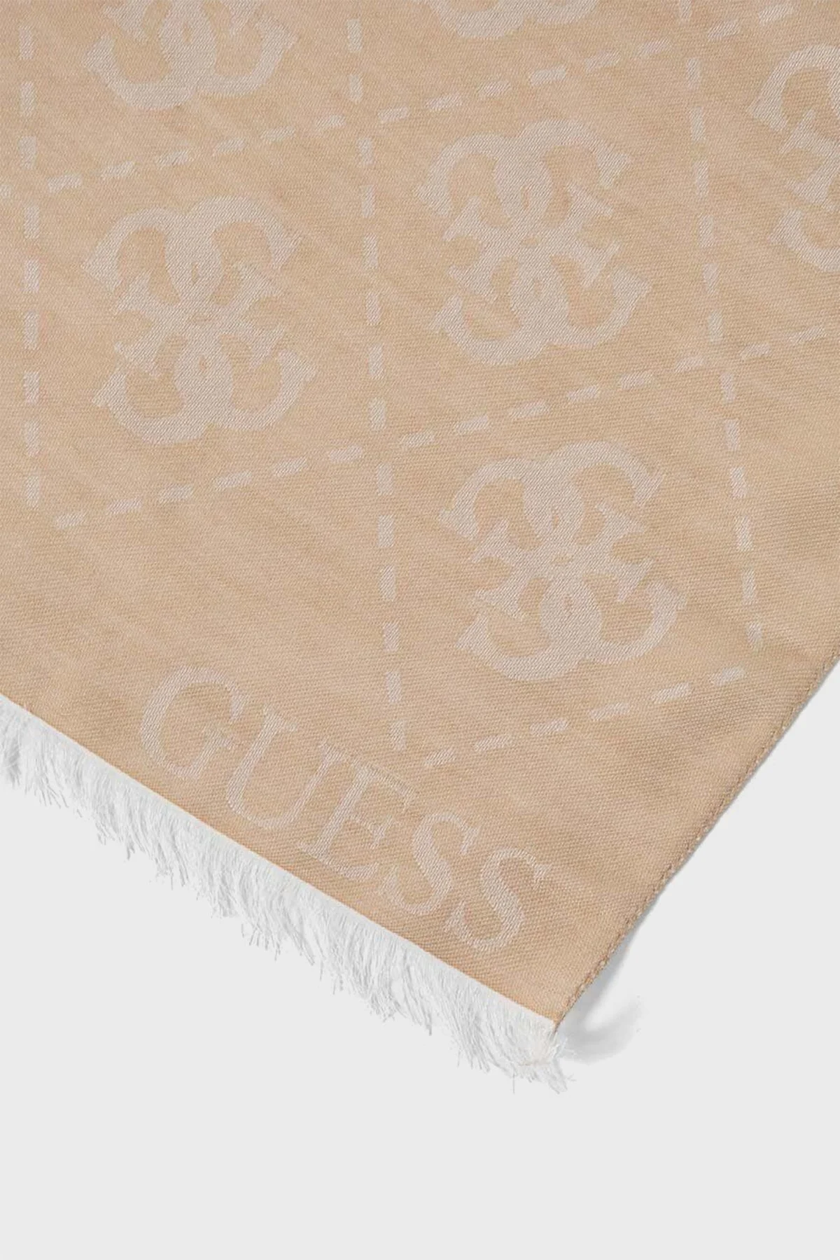 Guess Ruma Desenli Modal Karışımlı 83 x 183 cm AW5152MOD03 Bayan Şal AW5152 MOD03 WLO PUDRA - 2