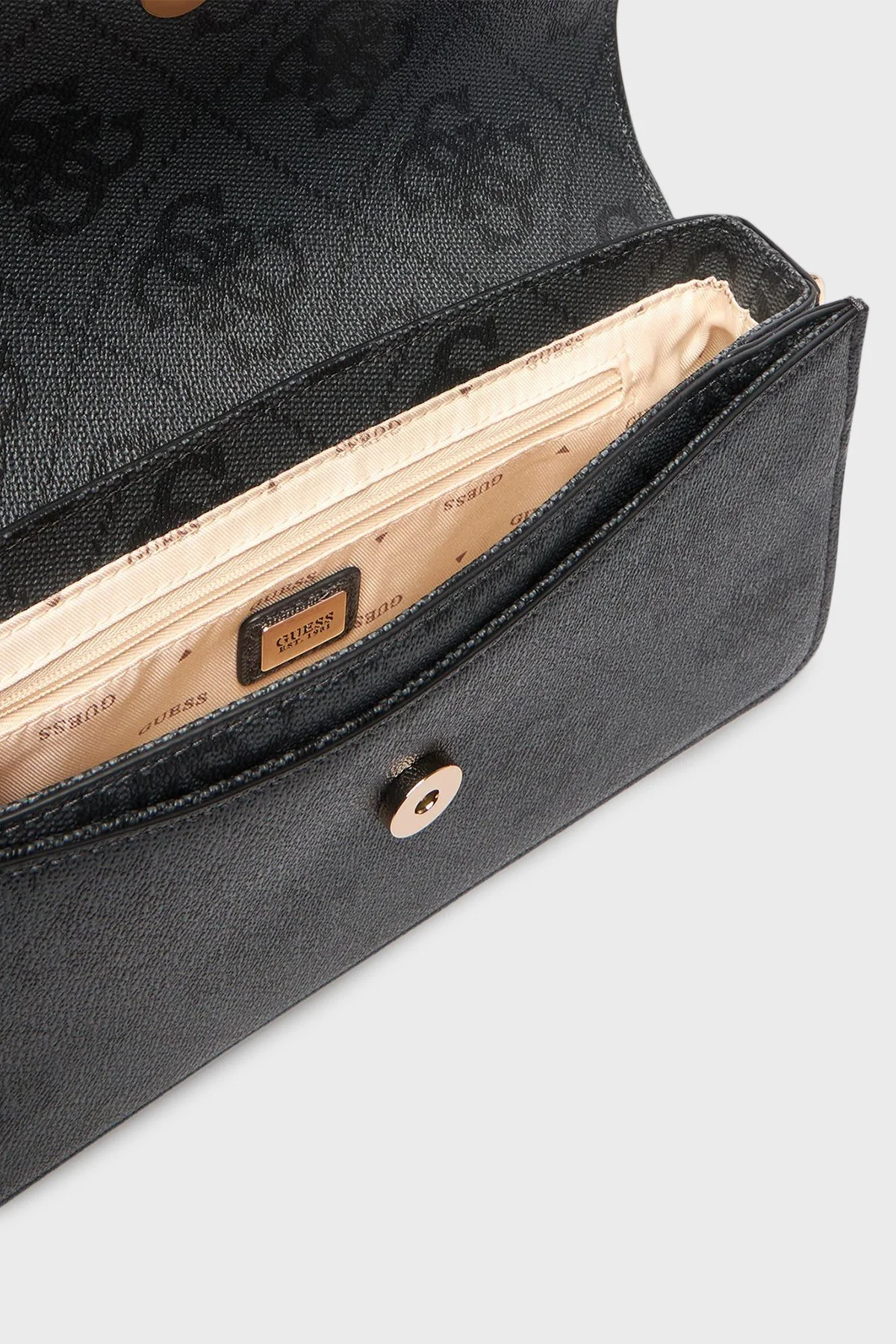 Guess Sadie Logolu Ayarlanabilir HWOS8118190 Bayan Çanta HWOS81 18190 CLO ANTRASİT - 5