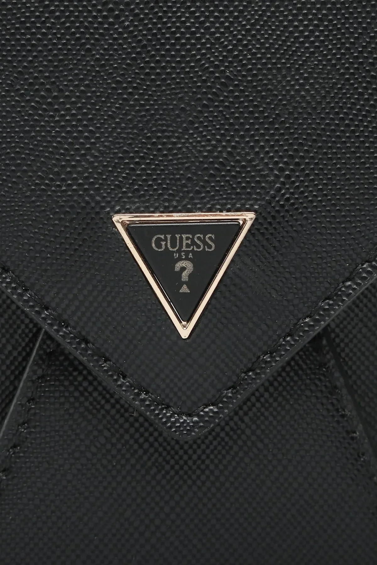 Guess Saffiano Ayarlanabilir Çapraz Omuz Askılı Bayan Telefon Çantası PW1561P3226 BLA SİYAH - 3