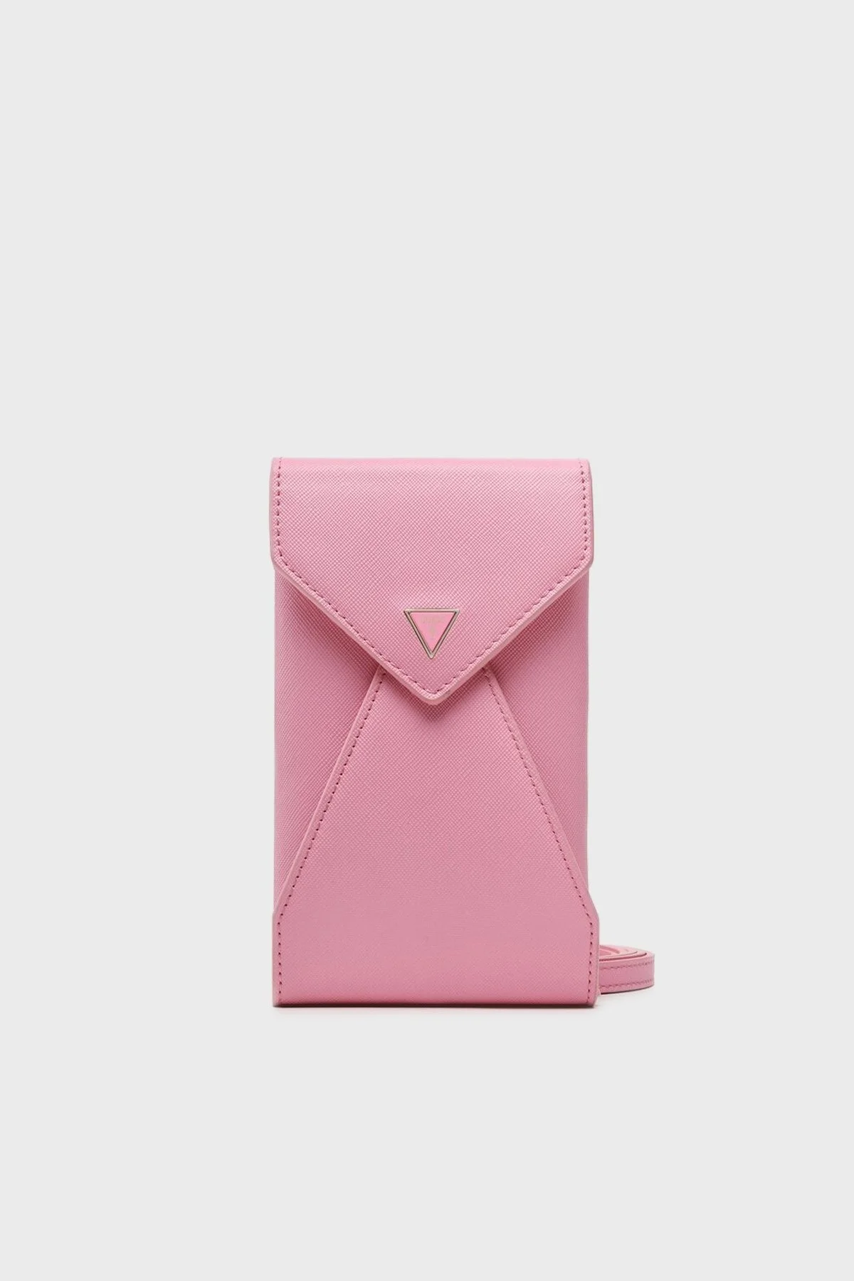 Guess Saffiano Ayarlanabilir Çapraz Omuz Askılı Bayan Telefon Çantası PW1561P3226 PIN PEMBE - 1