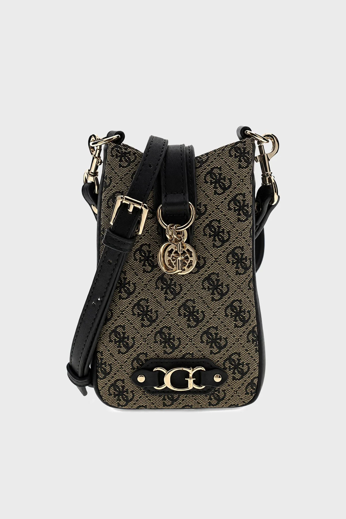 Guess Samantha Logolu Askılı PW7585P6426 Kadın Kartlık PW7585 P6426 BLO Siyah - 1