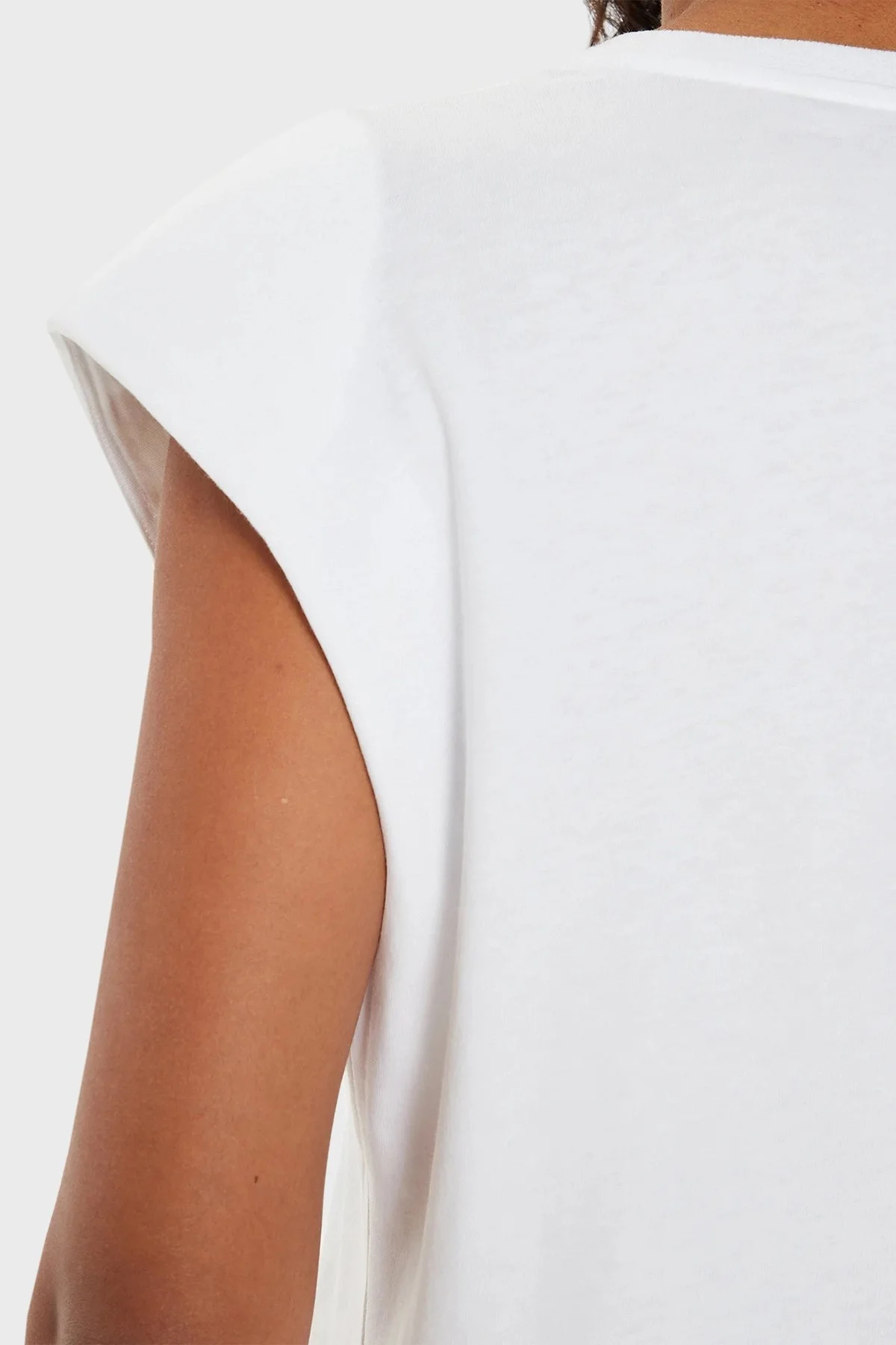 Guess Sc Cn Crystal Pamuklu Regular Fit W4YI16I3Z14 Bayan T Shirt W4YI16 I3Z14 G011 BEYAZ - 10