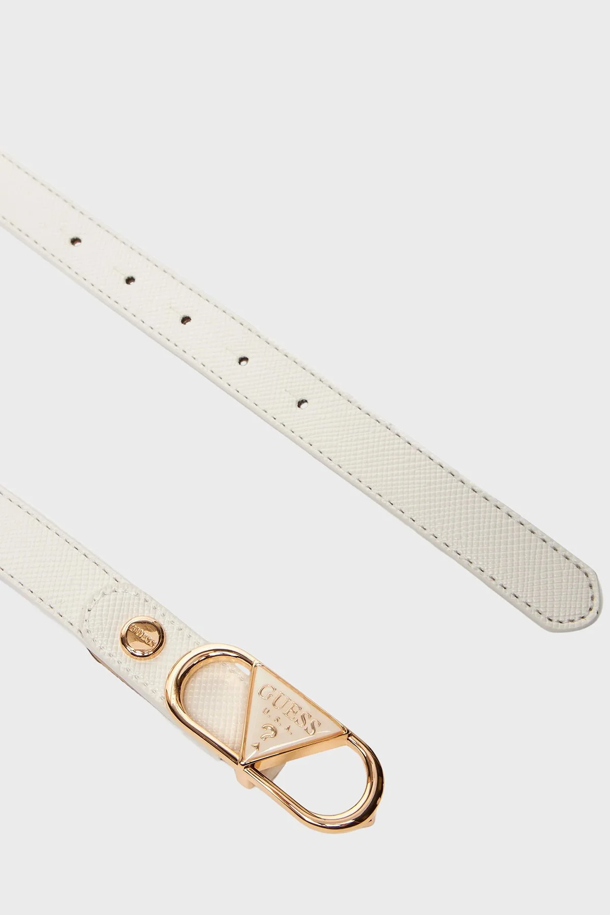Guess Serenova Logolu Ayarlanabilir BW9270P5320 Bayan Kemer BW9270 P5320 OFF BEYAZ - 2
