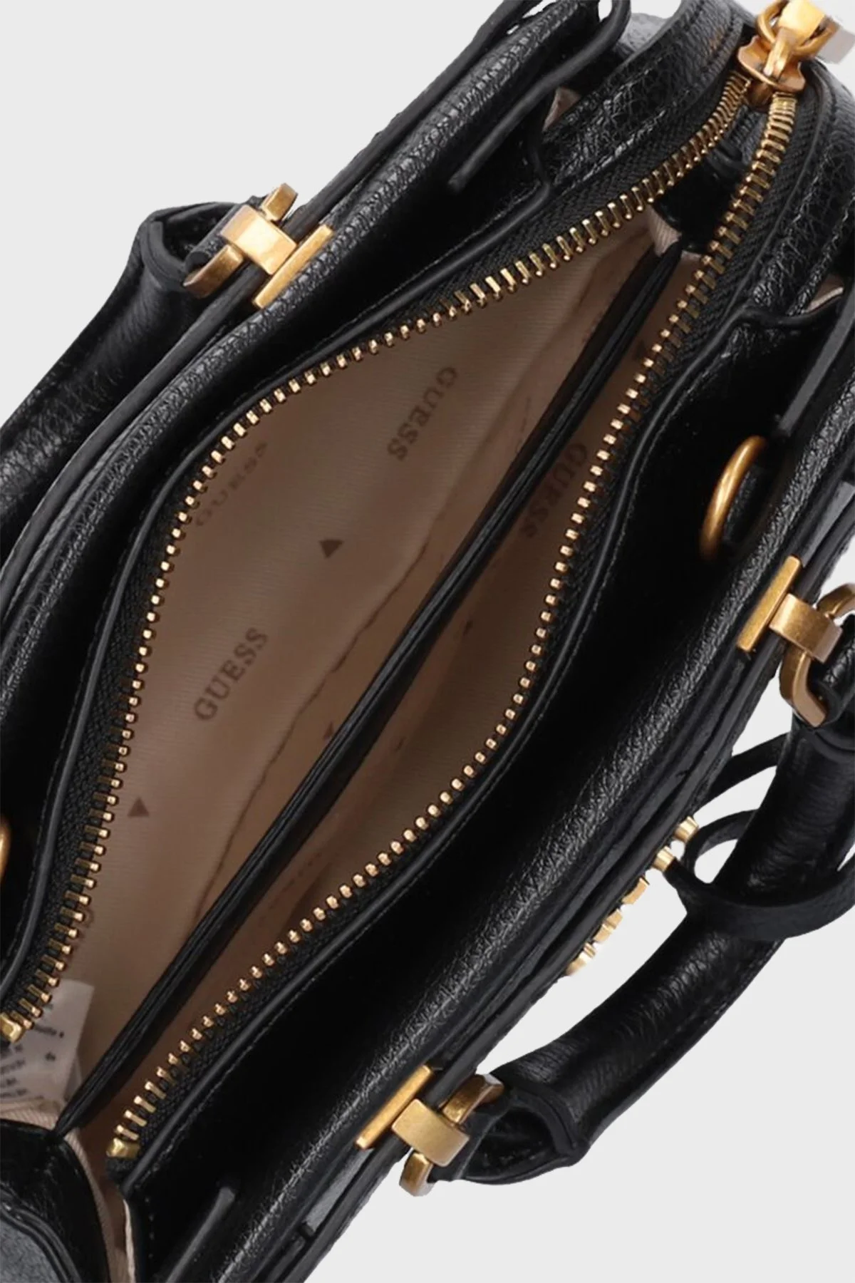 Guess Sestri Ayarlanabilir ve Çıkarılabilir Omuz Askılı Bayan Çanta HWBB8985760 BLA SİYAH - 5