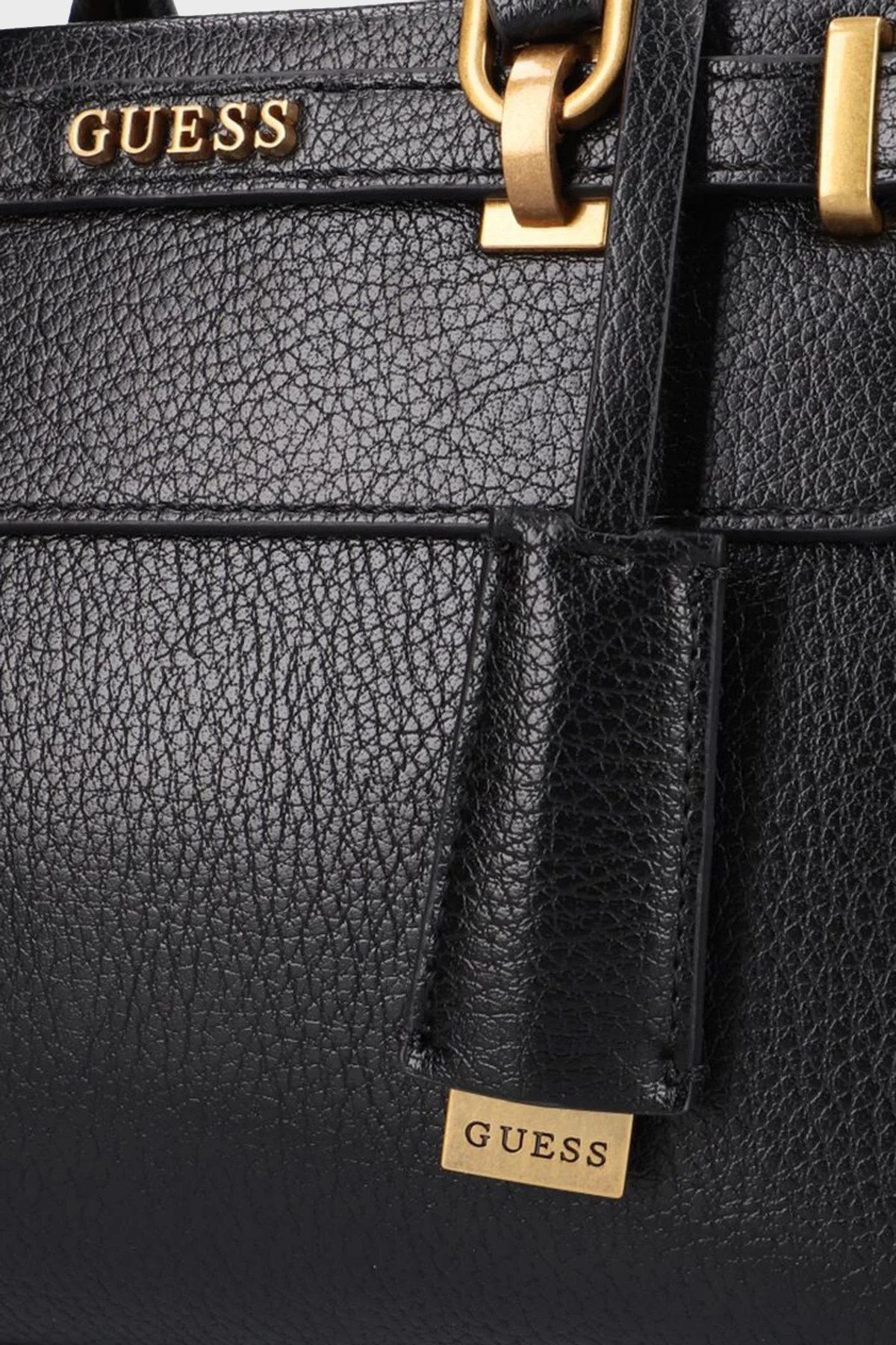 Guess Sestri Ayarlanabilir ve Çıkarılabilir Omuz Askılı Bayan Çanta HWBB8985760 BLA SİYAH - 6