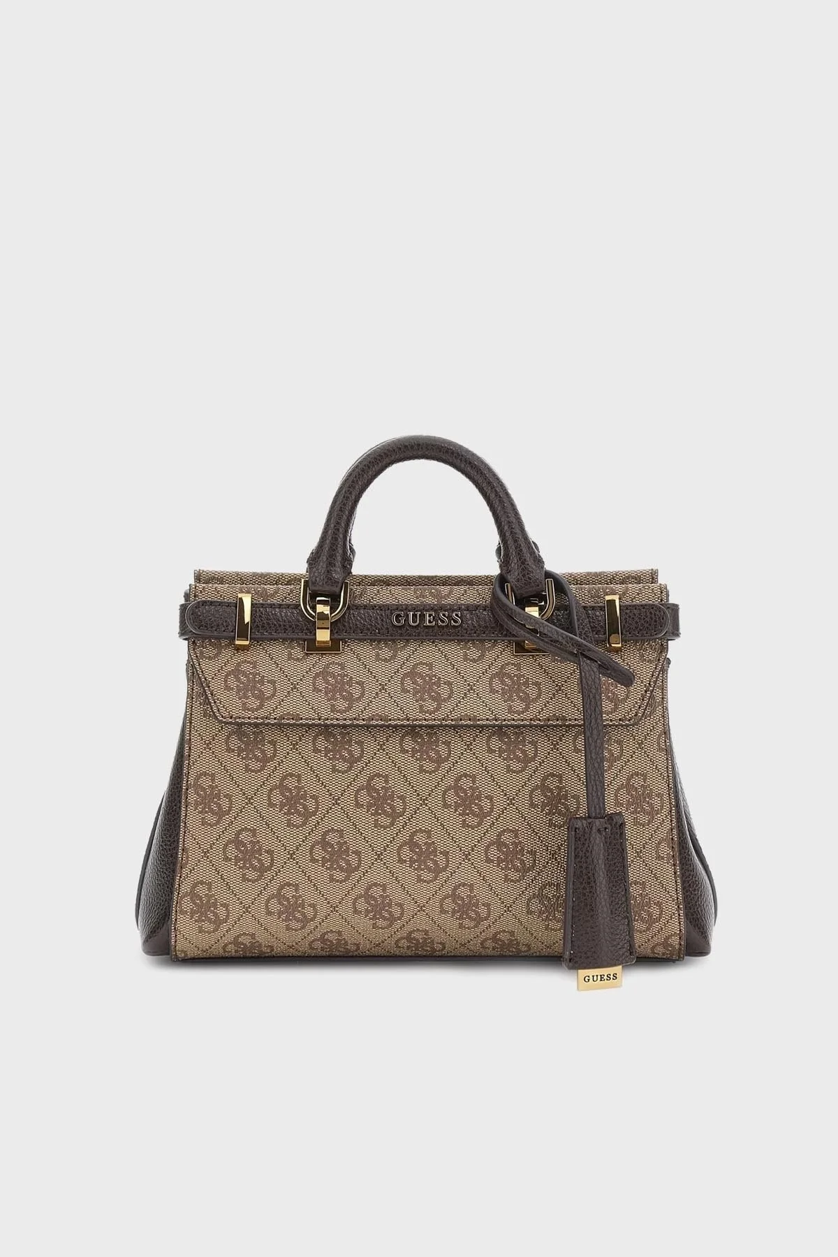 Guess Sestri Çıkarılabilir Omuz Askılı Bayan Çanta HWSZ9001760 LGW KAHVE - 1