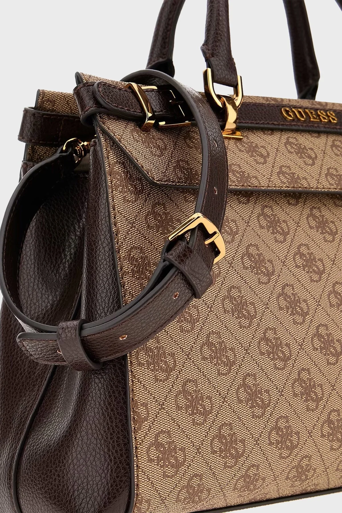 Guess Sestri Çıkarılabilir Uzatma Askılı Bayan Çanta HWSZ9001060 LGW KAHVE - 4