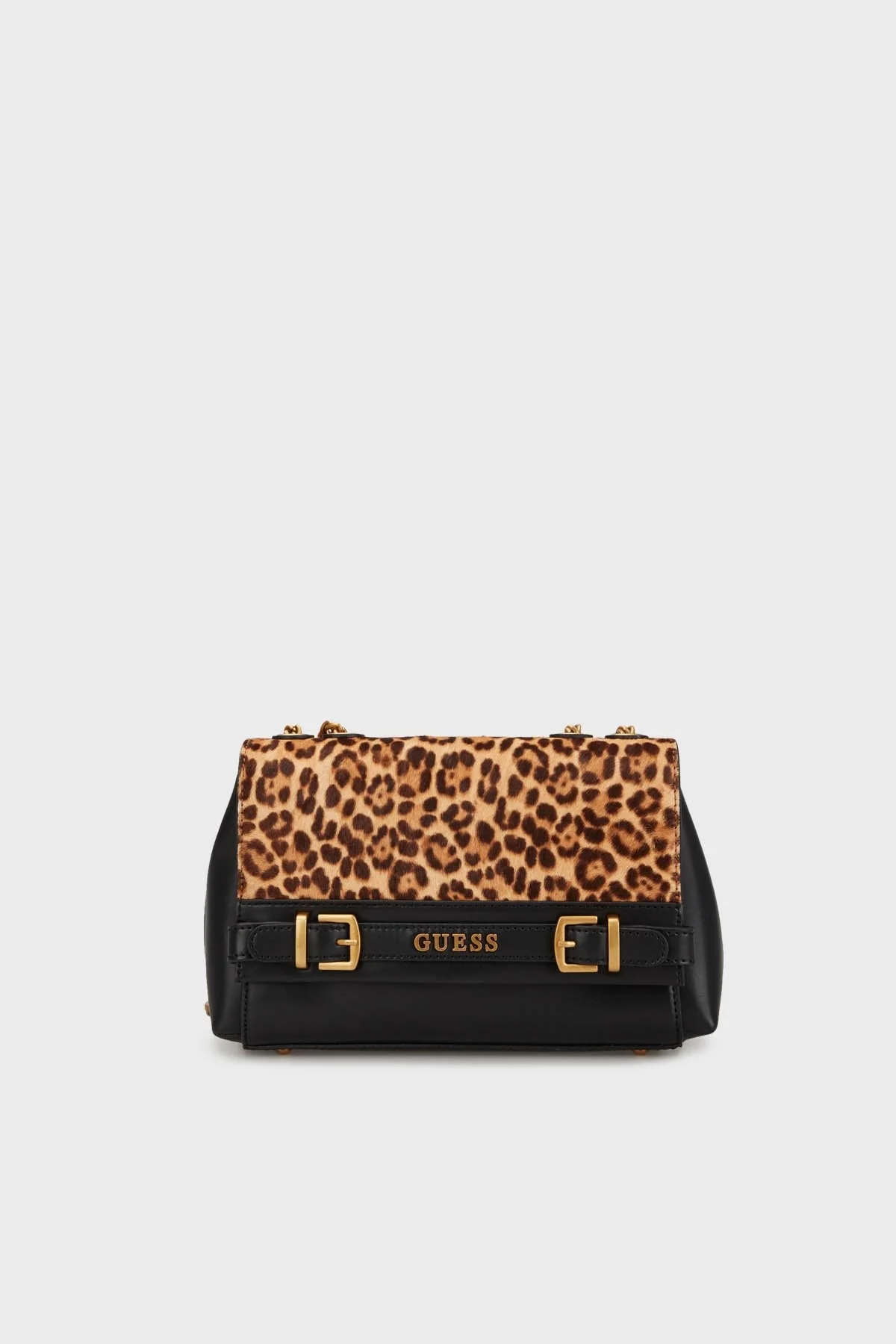 Guess Sestri Deri Çapraz Askılı WLH8985210LEO Bayan Çanta HWLH8985210 LEO LEOPAR - 1