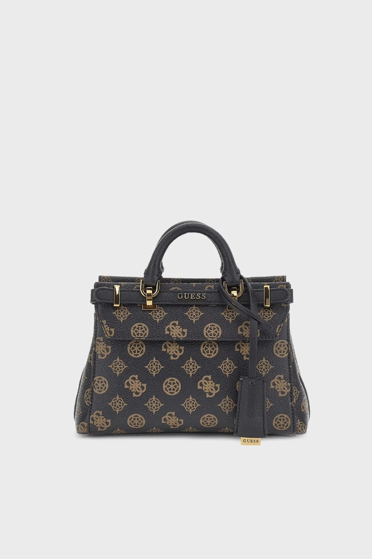 Guess Sestri Logolu Ayarlanabilir ve Çıkarılabilir Omuz Askılı Bayan Çanta HWPZ9001760 MLO KAHVE - 1