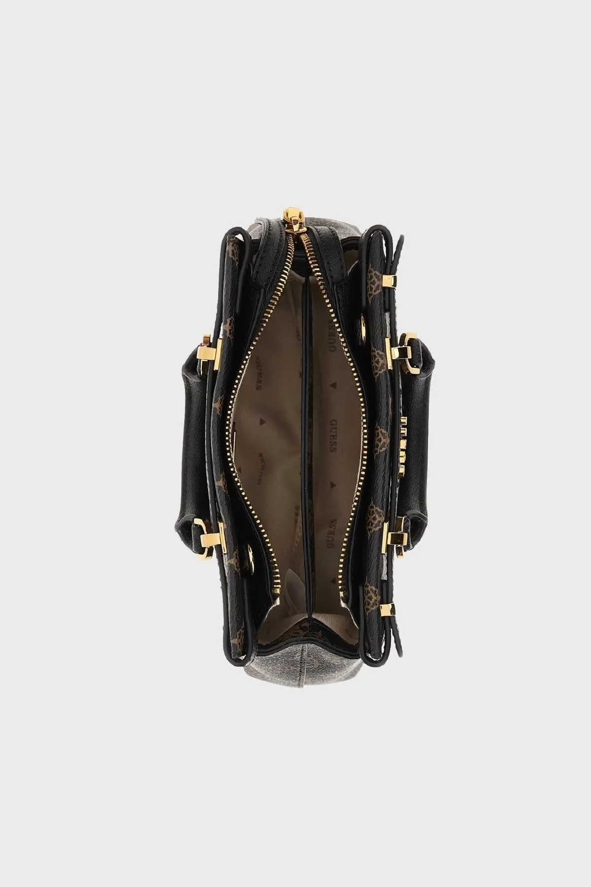 Guess Sestri Logolu Ayarlanabilir ve Çıkarılabilir Omuz Askılı Bayan Çanta HWPZ9001760 MLO KAHVE - 3