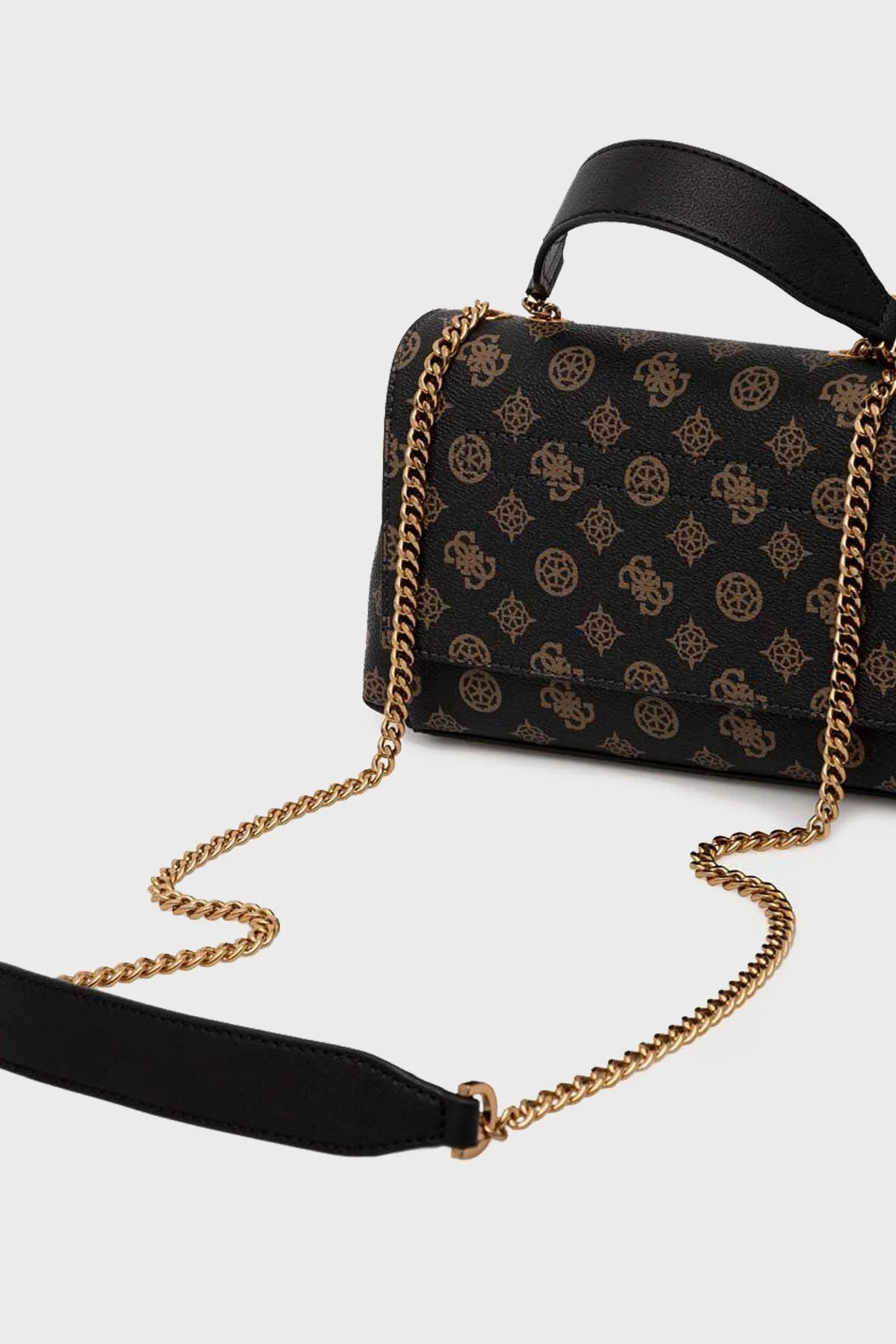 Guess Sestri Logolu Zincir Askılı Bayan Çanta HWPZ9001210 MLO KAHVE - 2