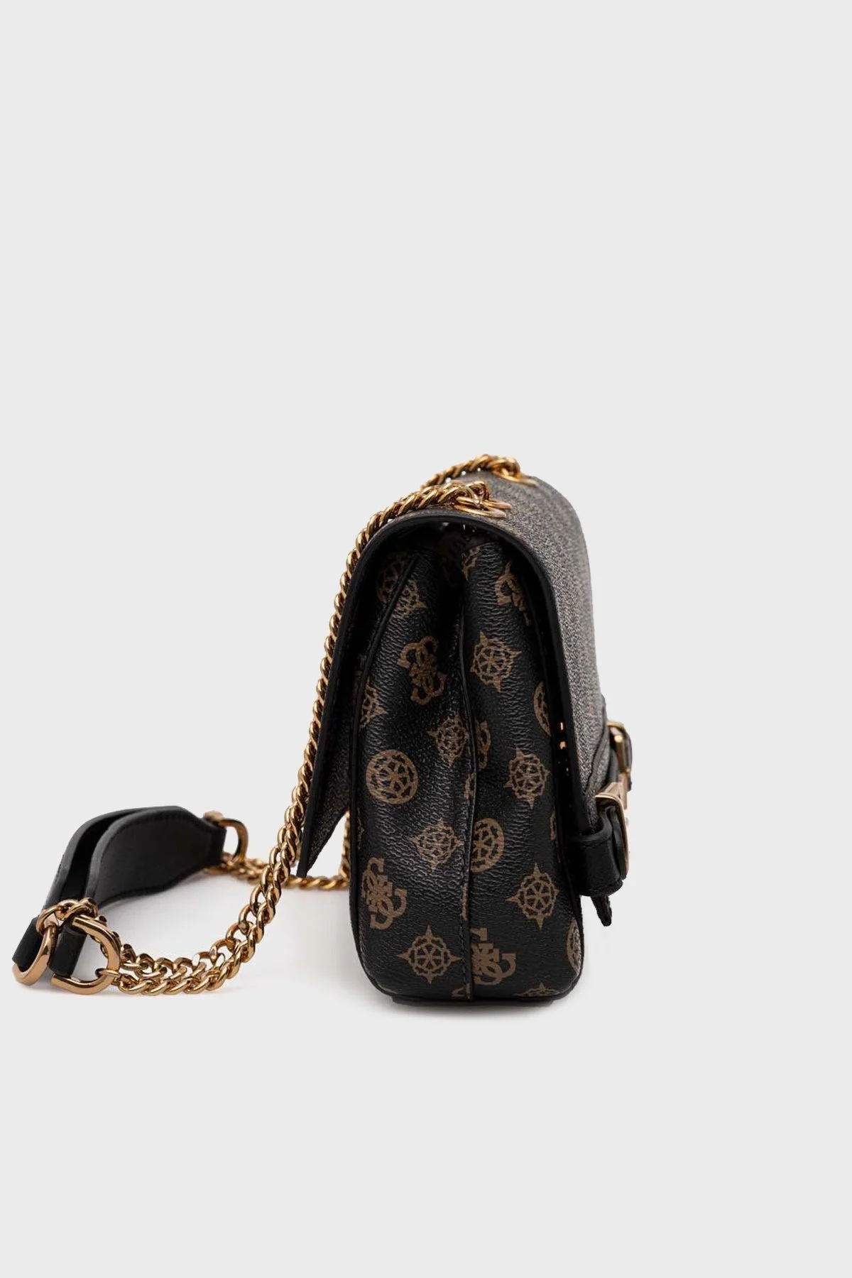 Guess Sestri Logolu Zincir Askılı Bayan Çanta HWPZ9001210 MLO KAHVE - 4