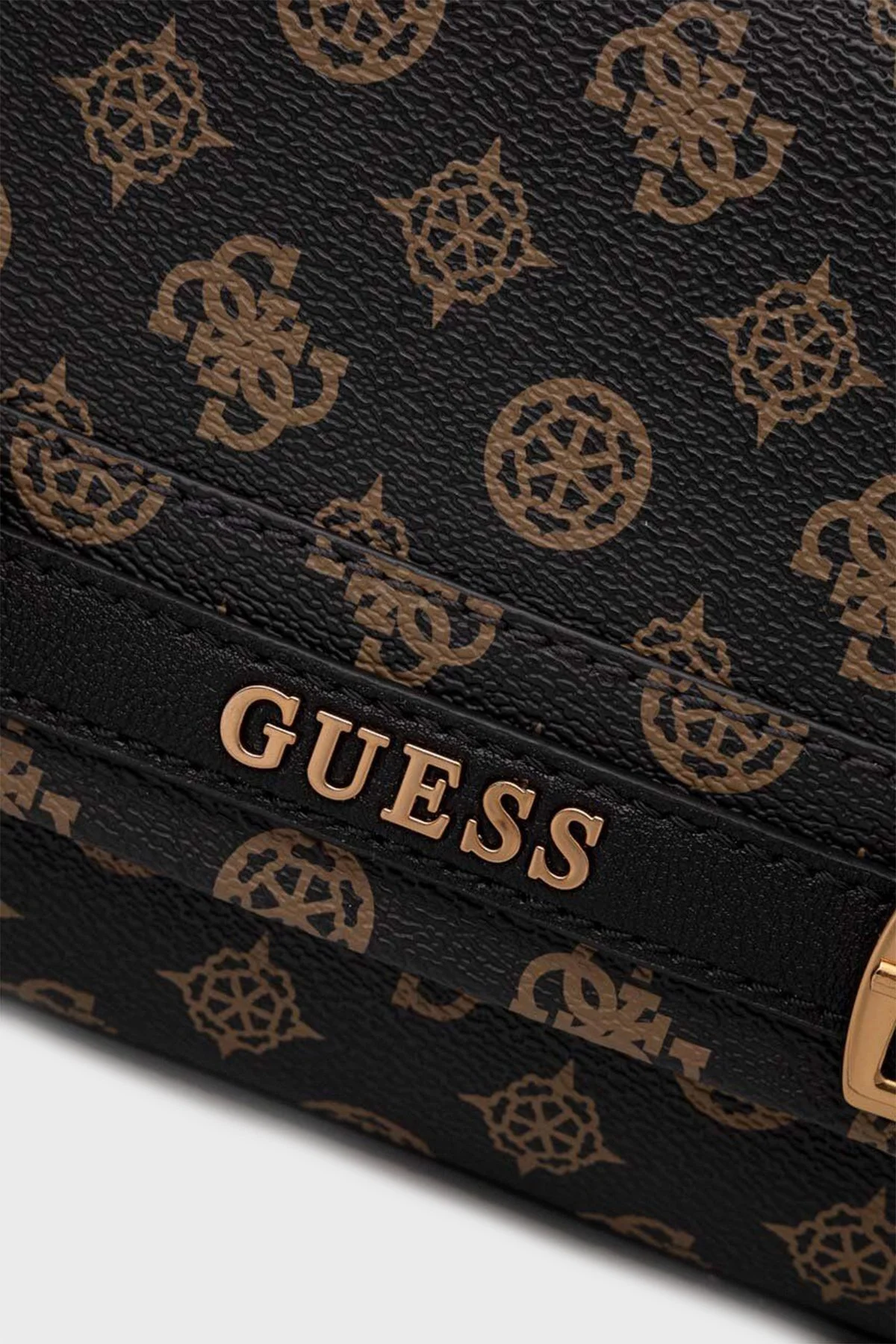 Guess Sestri Logolu Zincir Askılı Bayan Çanta HWPZ9001210 MLO KAHVE - 5