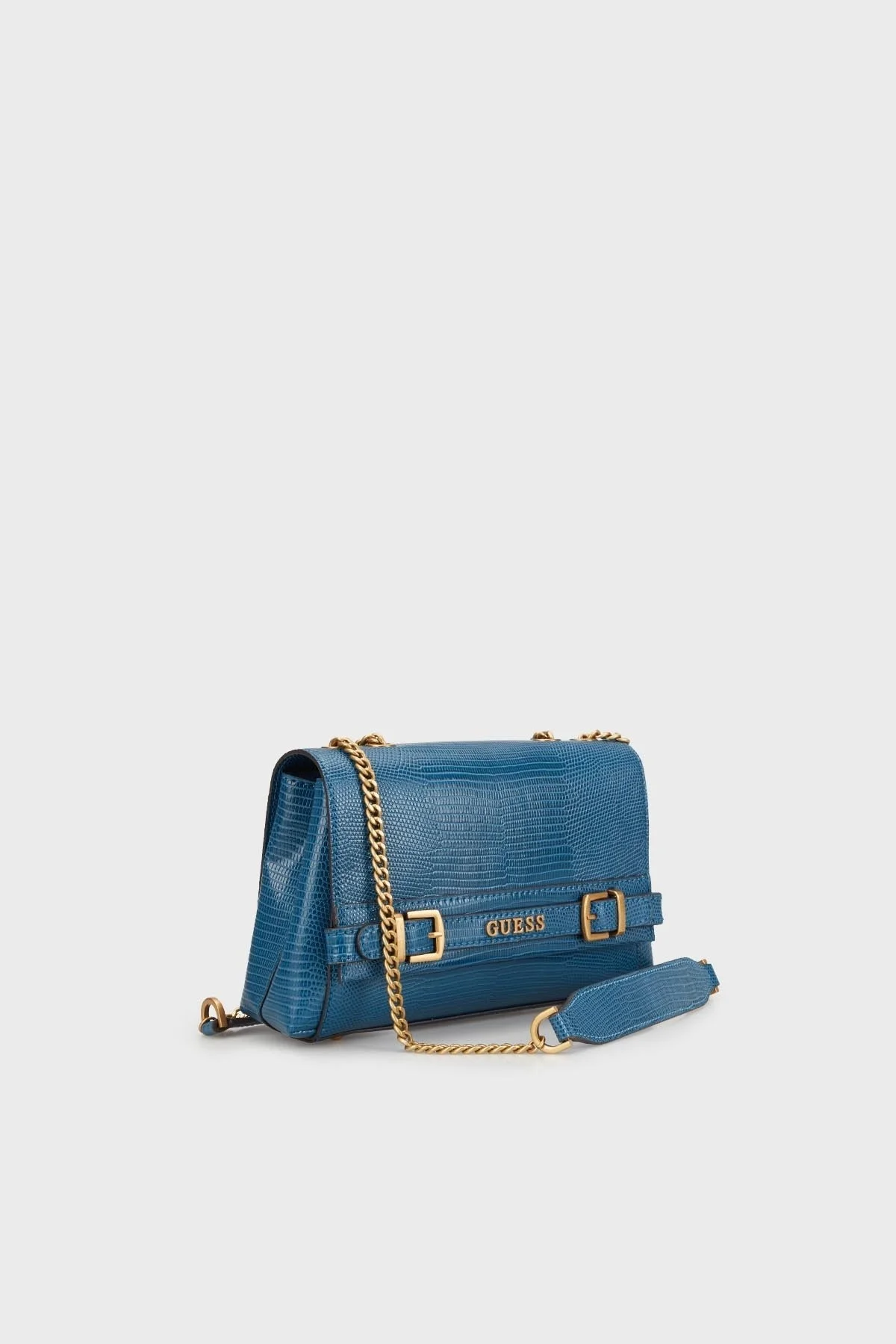 Guess Sestri Logolu Zincir Askılı HWKB8985210 Bayan Çanta HWKB8985210 TEA MAVİ - 2