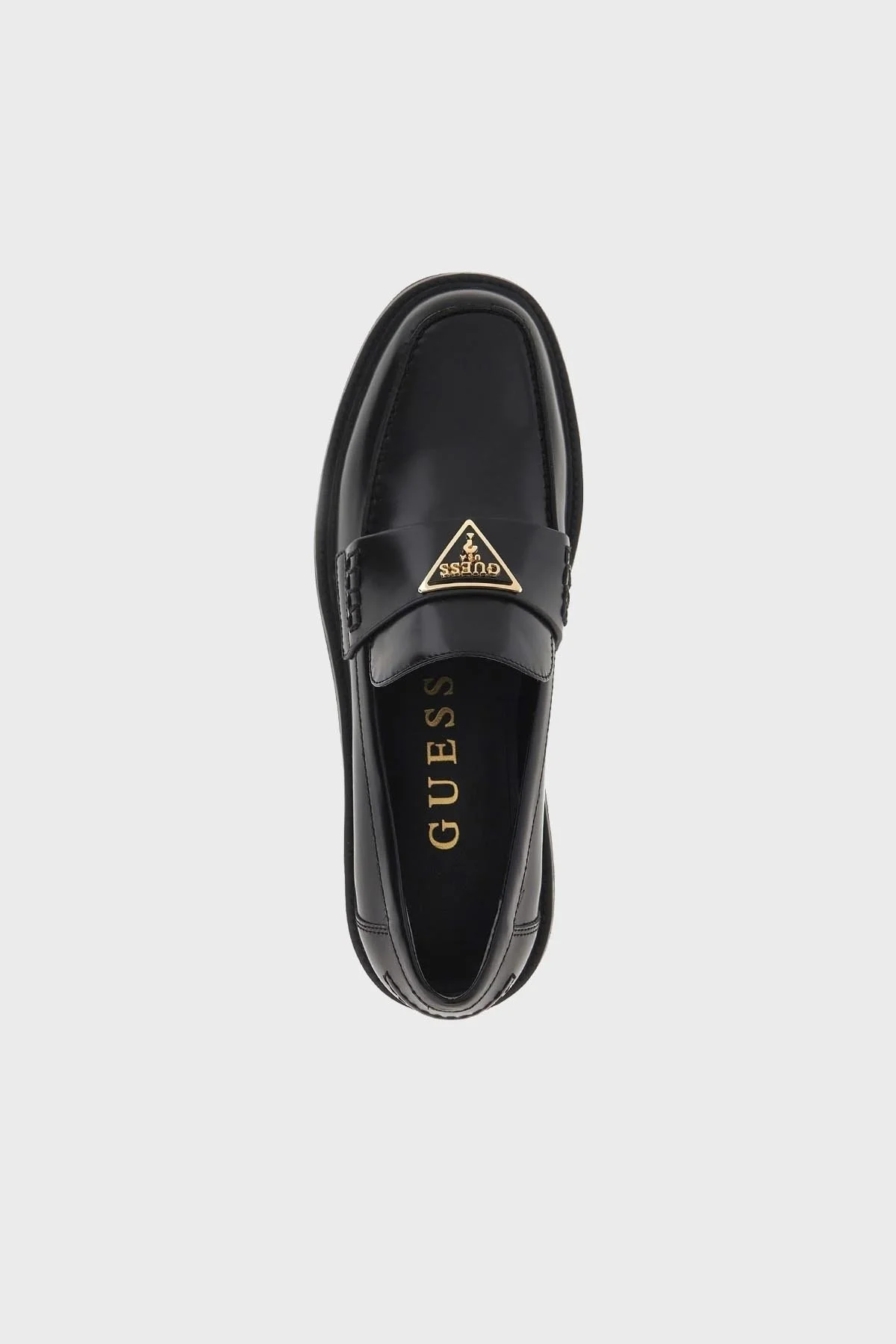 Guess Shatha Hakiki Deri Makosen FLPSHALEA14BLACK Bayan Ayakkabı FLPSHALEA14 BLACK SİYAH - 5