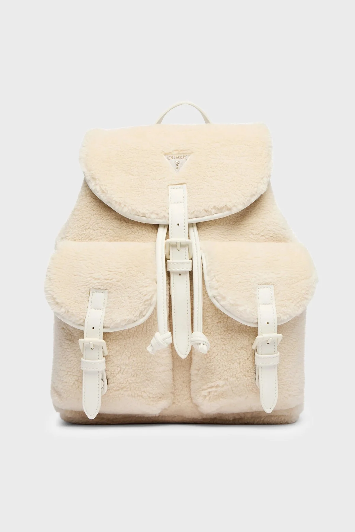Guess Sherpa Kadın Sırt Çantası V6BZ14 K6971 G012 Beyaz - 1