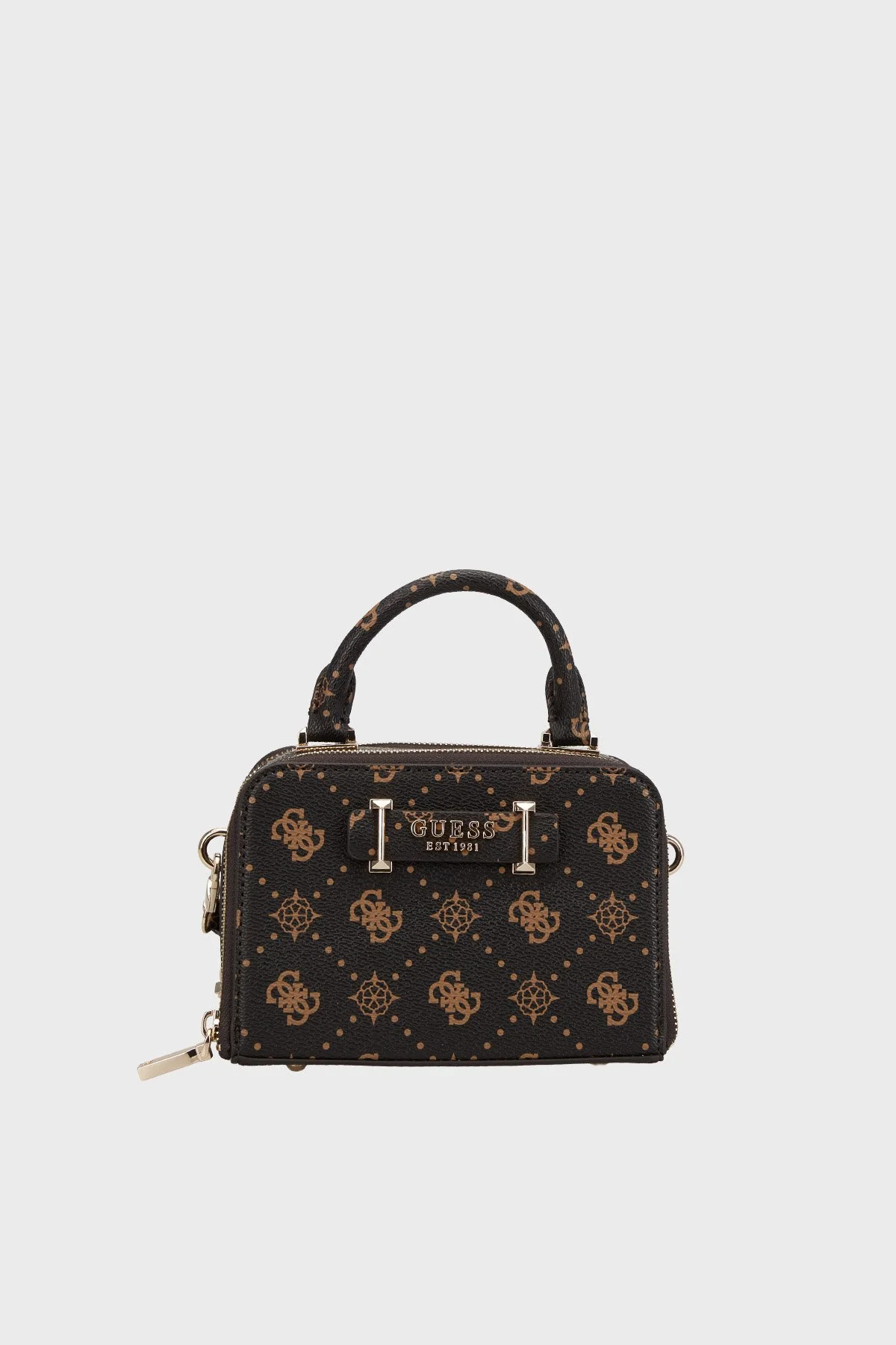 Guess Silia 4G Logolu Çıkarılabilir Askılı HWGP9890760 Bayan Çanta HWGP98 90760 ESL KAHVE - 1