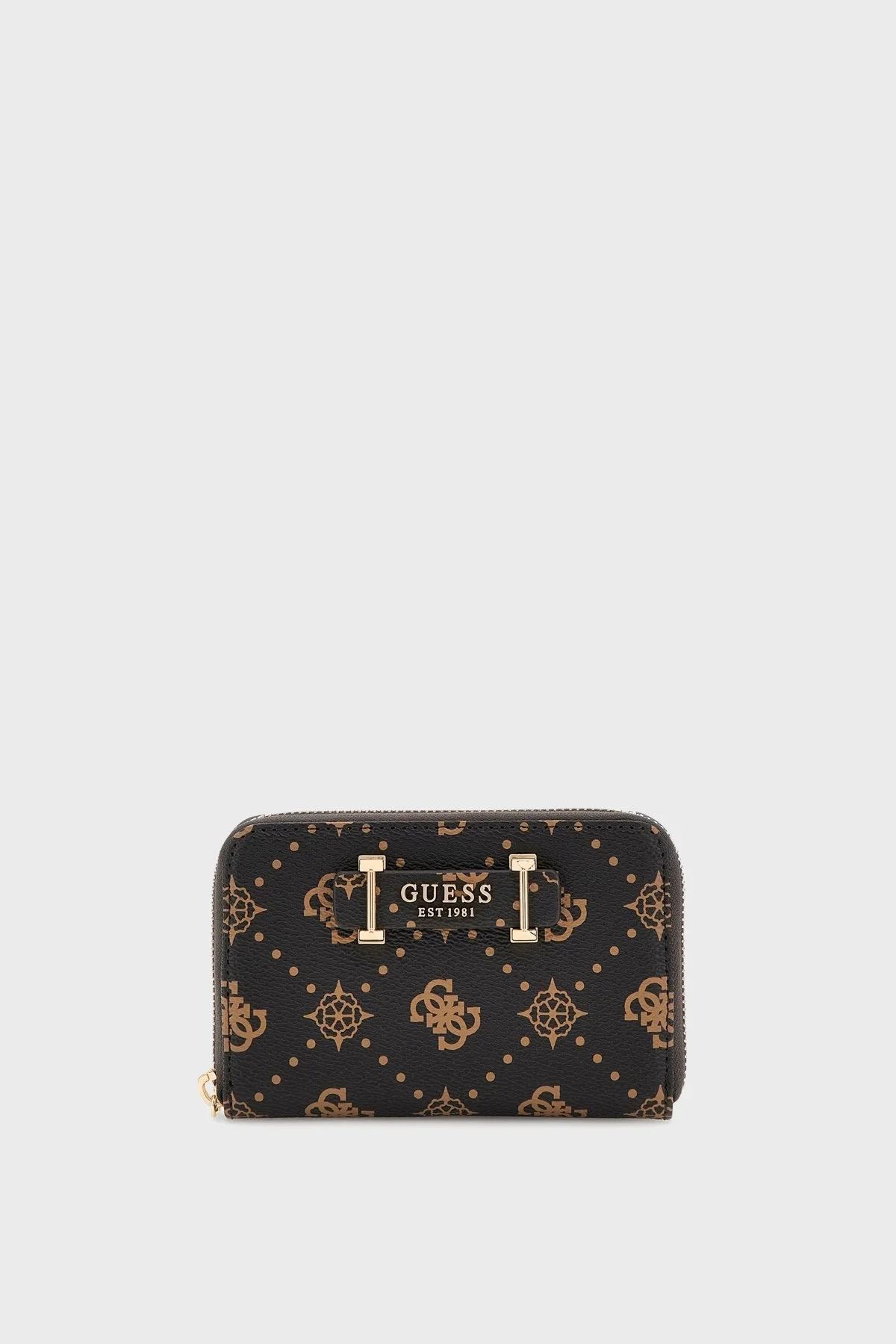 Guess Silia Tamamı 4G Logolu SWGP9890140 Bayan Cüzdan SWGP98 90140 ESL KAHVE - 1