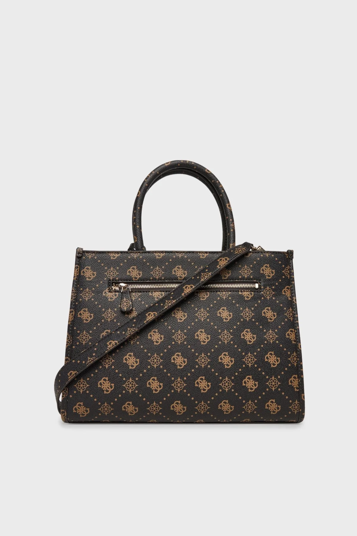 Guess Silia2 4G Logolu Çıkarılabilir Askılı HWGP9890220 Bayan Çanta HWGP98 90220 ESL KAHVE - 3