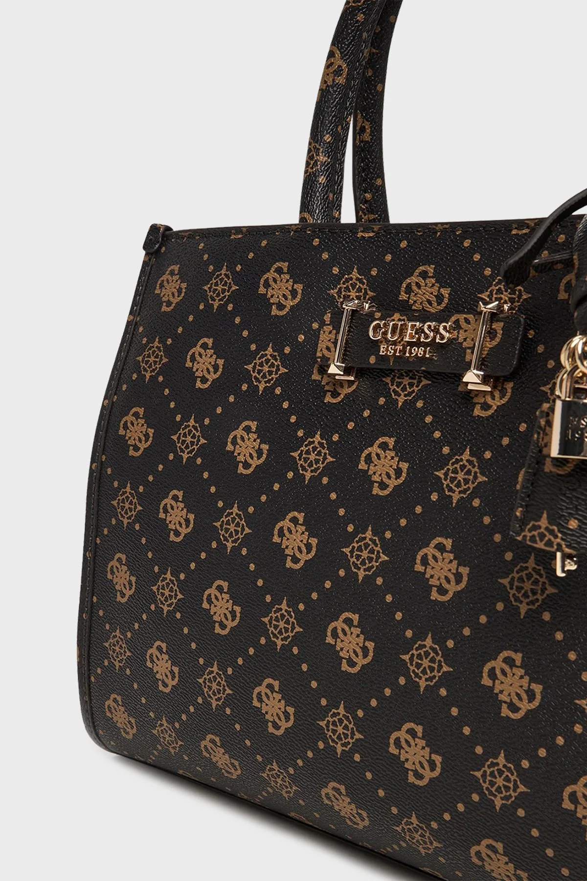 Guess Silia2 4G Logolu Çıkarılabilir Askılı HWGP9890220 Bayan Çanta HWGP98 90220 ESL KAHVE - 4