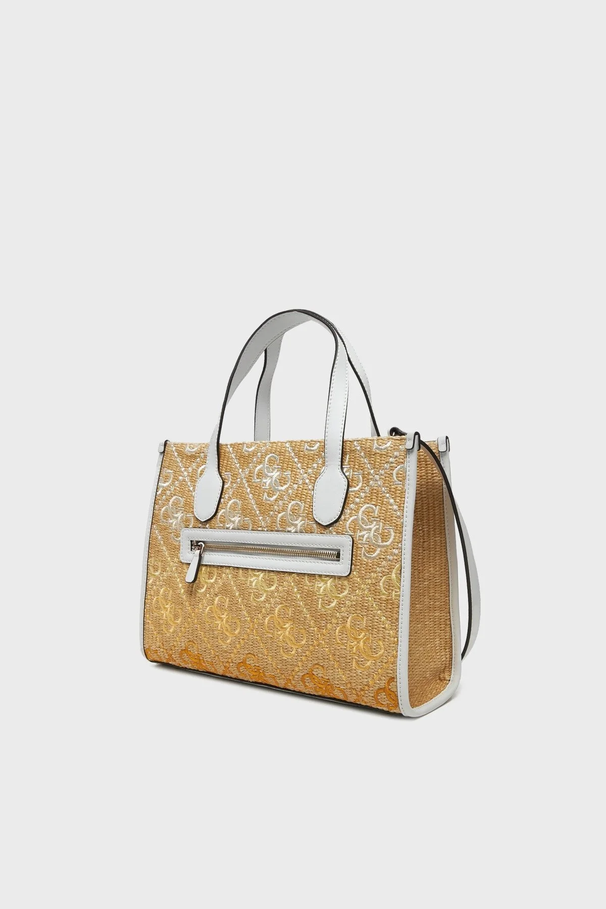 Guess Silvana 4G Logolu Ayarlanabilir Askılı Tote HWSW8665220 Bayan Çanta HWSW86 65220 CIO BEJ - 8