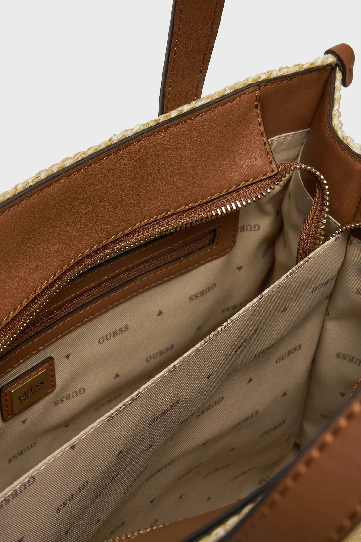 Guess Silvana 4G Logolu Ayarlanabilir Askılı Tote HWSW8665220 Bayan Çanta HWSW86 65220 COL BEJ - 10