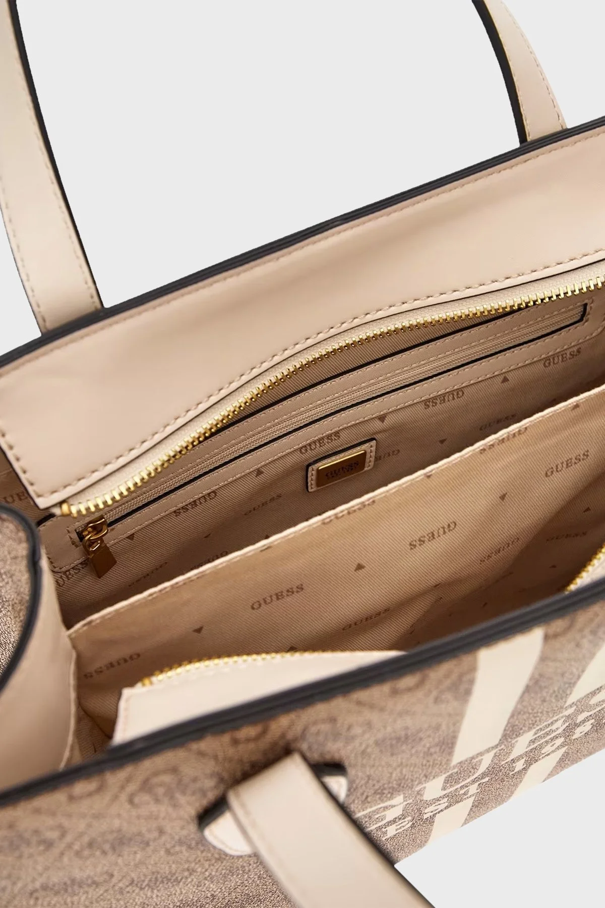 Guess Silvana Ayarlanabilir Omuz Askılı Bayan Çanta HWSS8665220 LLS KAHVE - 3
