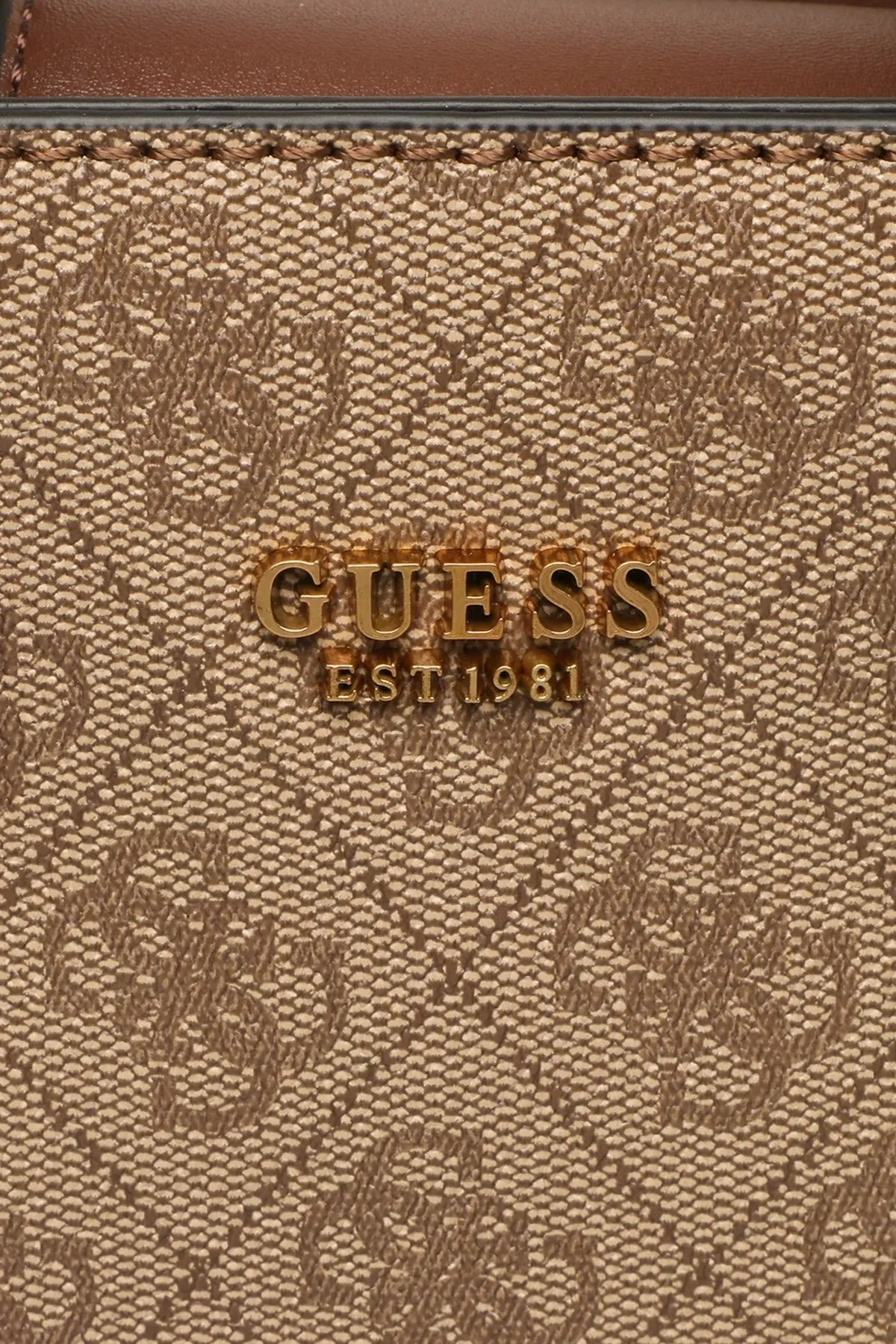 Guess Silvana Logolu Çıkarılabilir Omuz Askılı Bayan Çanta HWSB8665770 LGW KAHVE - 3