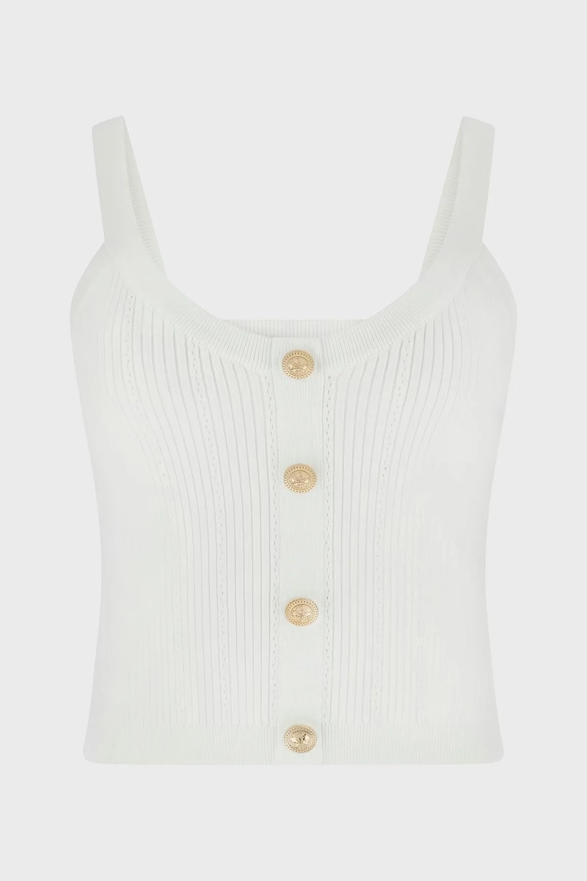 Guess Sl Emiie Fitilli Düğme Detaylı Regular Fit Yuvarlak Yaka W5YR10Z0130 Bayan Top W5YR10 Z0130 G012 BEYAZ - 5