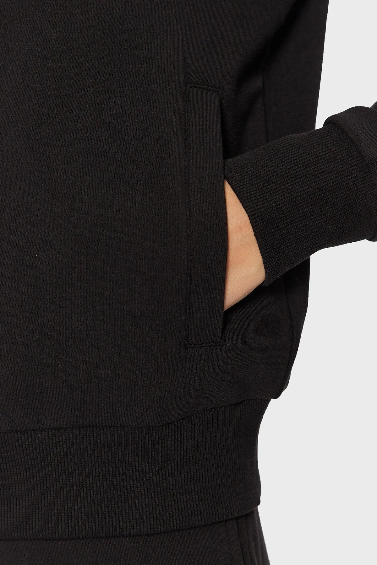 Guess Sofia Pamuklu Regular Fit Kapüşonlu O5RQ01KCO31 Bayan Sweat O5RQ01 KCO31 JBLK SİYAH - 10