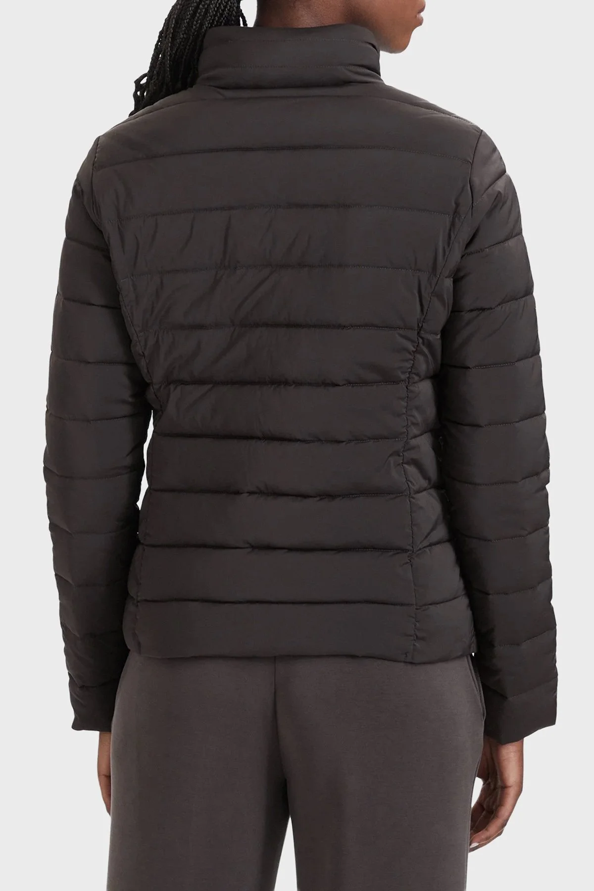 Guess Solid Heavy Diann Çıkarılabilir Kapüşonlu Suya Dayanıklı V4YL04WF3X0 Kadın Mont V4YL04 WF3X0 A10K Kahve - 4