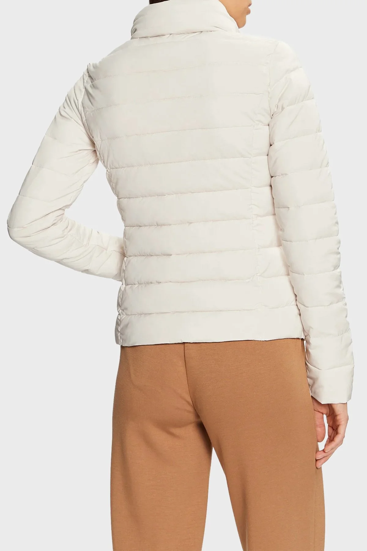 Guess Solid Heavy Diann Çıkarılabilir Kapüşonlu Suya Dayanıklı V4YL04WF3X0 Kadın Mont V4YL04 WF3X0 G6K5 Ekru - 4