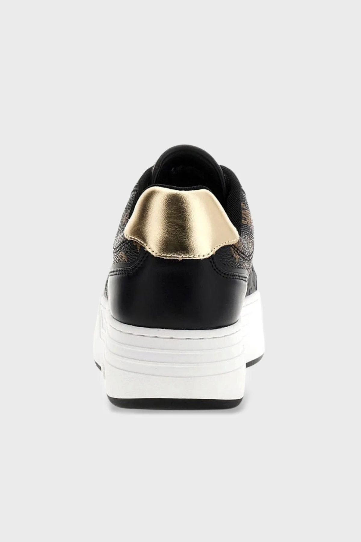Guess Sombra Deri Sneaker FLFSOMFAL12 Kadın Ayakkabı FLFSOM FAL12 BLACK Siyah - 3