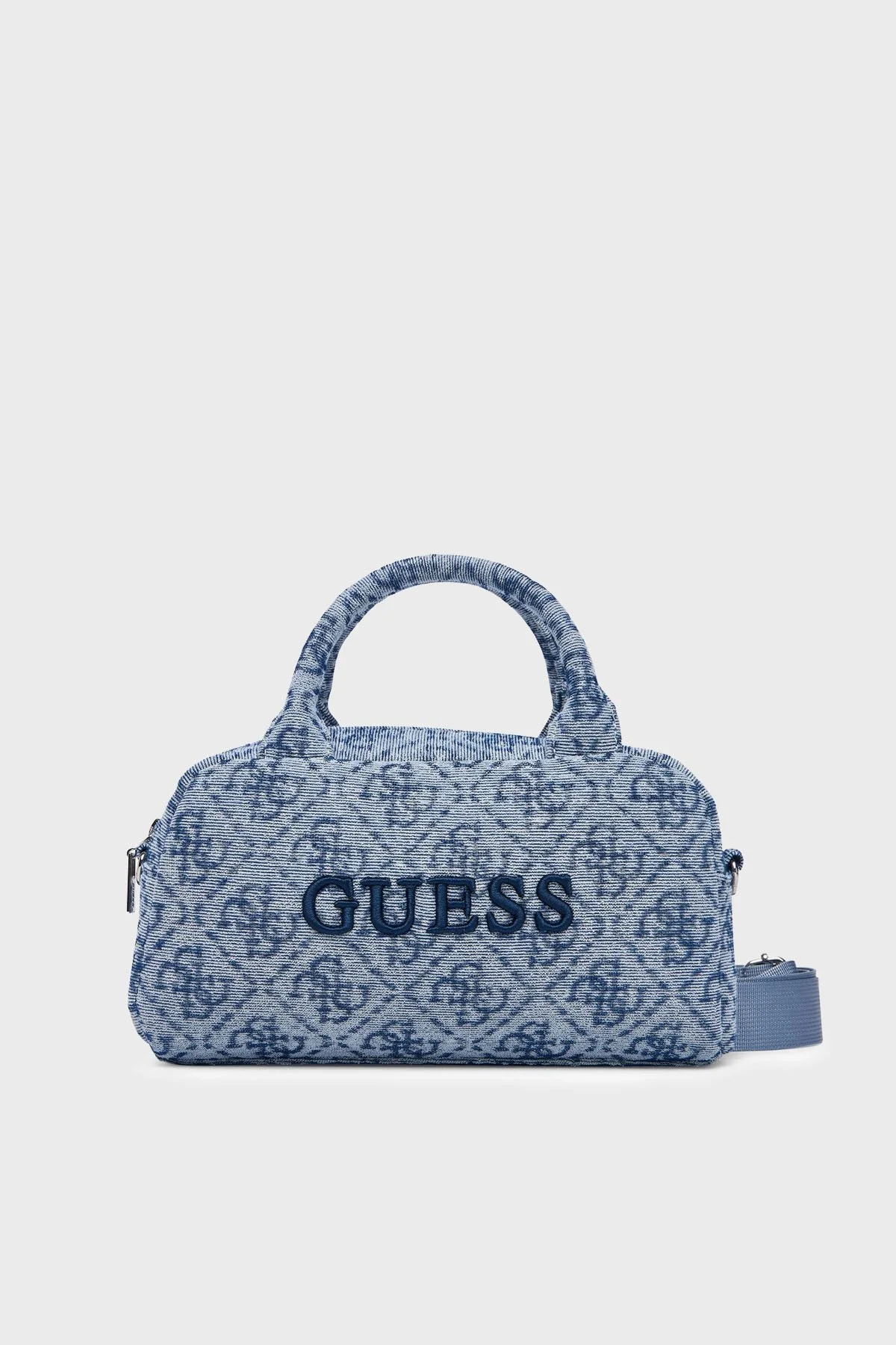 Guess Sponge 4G Logolu Çıkarılabilir Askılı V6YZ05K4470 Kadın Çanta V6YZ05 K4470 FBI5 Mavi - 5